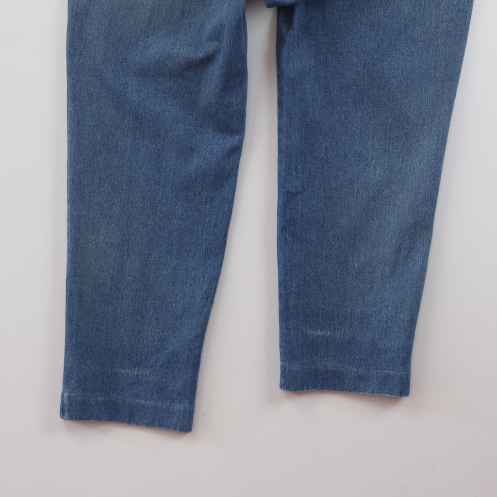 Thrifted Men's Baker Street 221 B Vintage Wash Denim Waist:34/ J1099