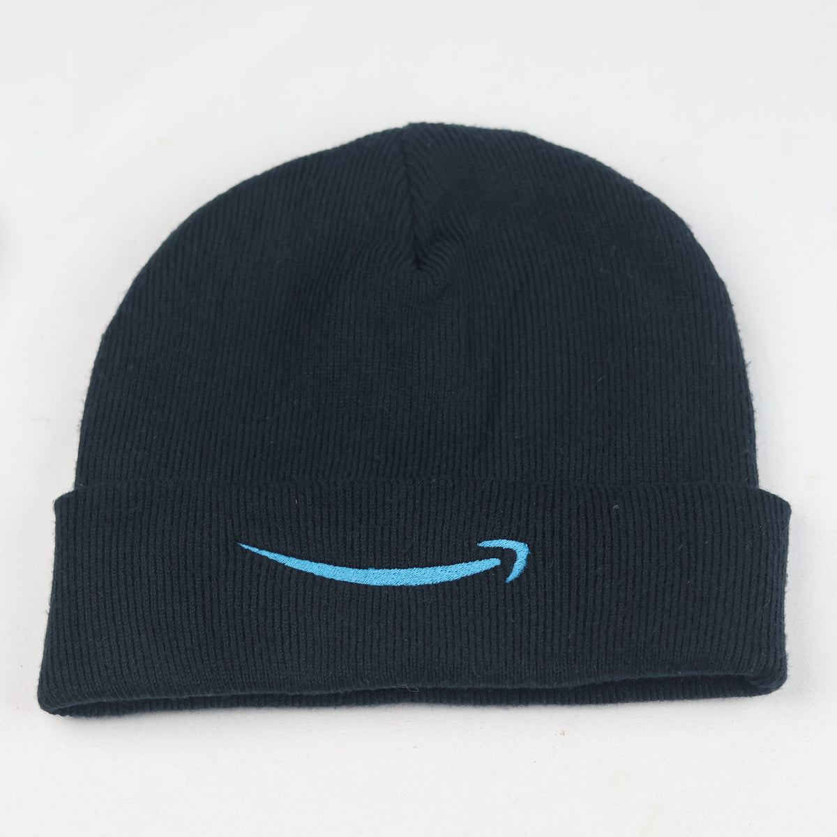 Thrifted Amazon Smile Logo Cuffed Beanie by Beechfield (B45R) (Adult)