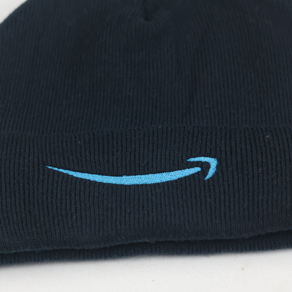 Thrifted Amazon Smile Logo Cuffed Beanie by Beechfield (B45R) (Adult)