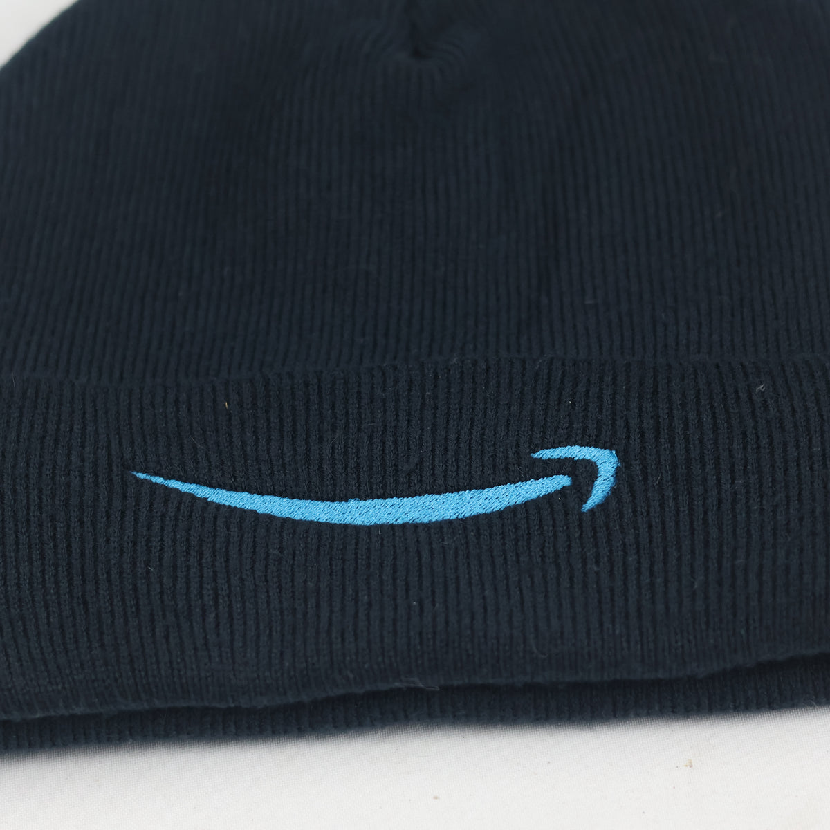 Thrifted Amazon Smile Logo Cuffed Beanie by Beechfield (B45R) (Adult)