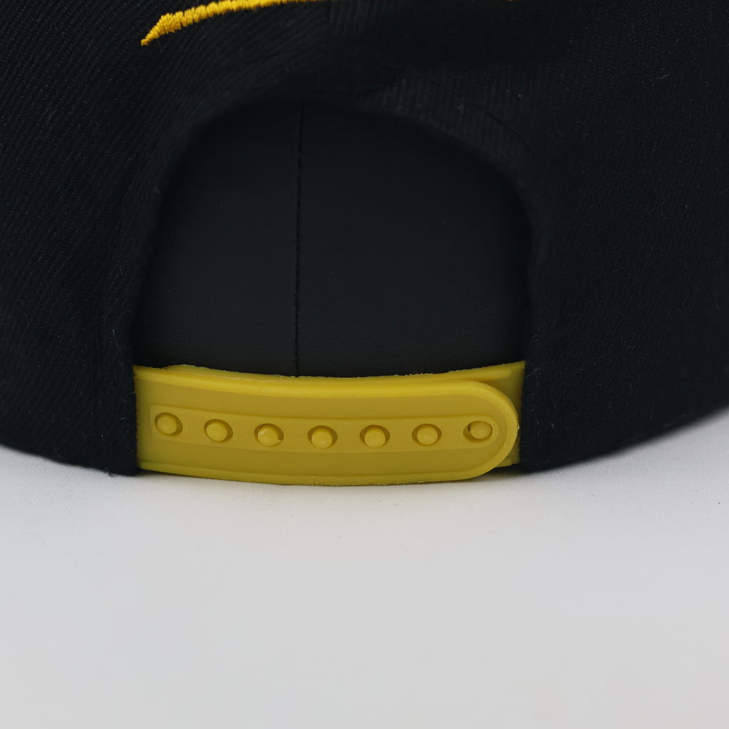 Thrifted Dortmund Script Embroidered Hat - Two-Tone Snapback Cap