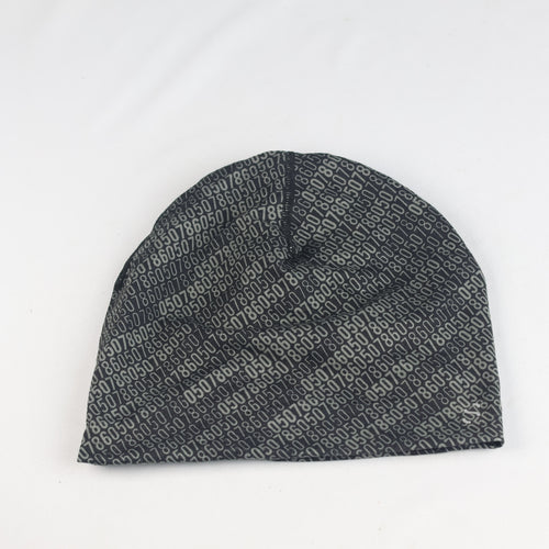 Thrifted H&M Graphic Beanie – Grey Youth/Adult Winter Hat