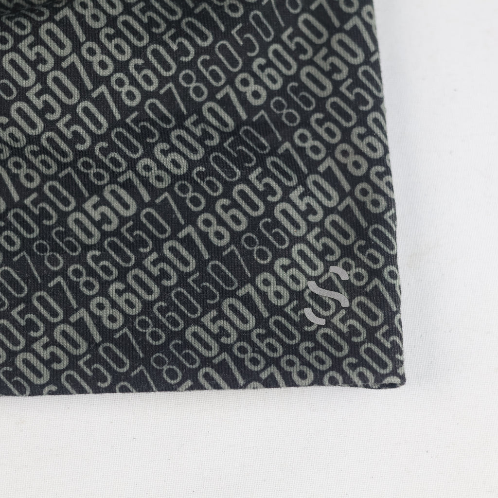 Thrifted H&M Graphic Beanie – Grey Youth/Adult Winter Hat