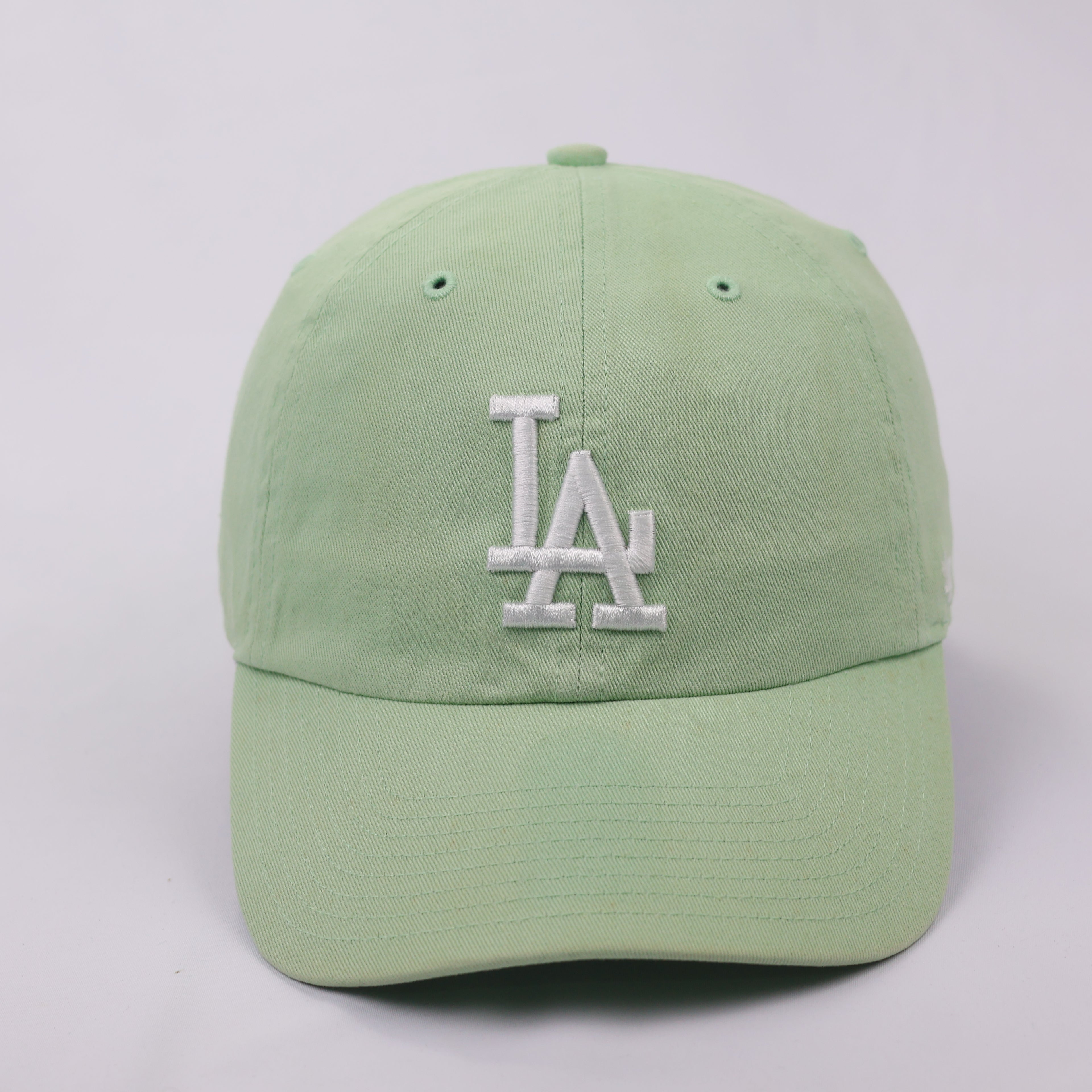 '47 Brand Los Angeles Dodgers MLB Clean Up Thrifted Cap - Mint Green
