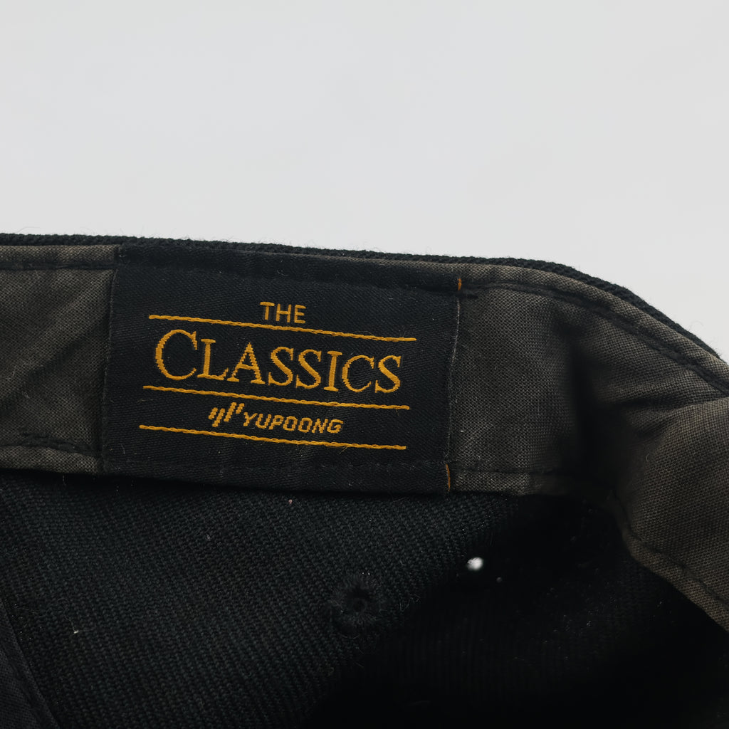Thrifted Quiksilver The Classics Yupoong Black 5-Panel Cap (Size 57–59 cm) | 11015