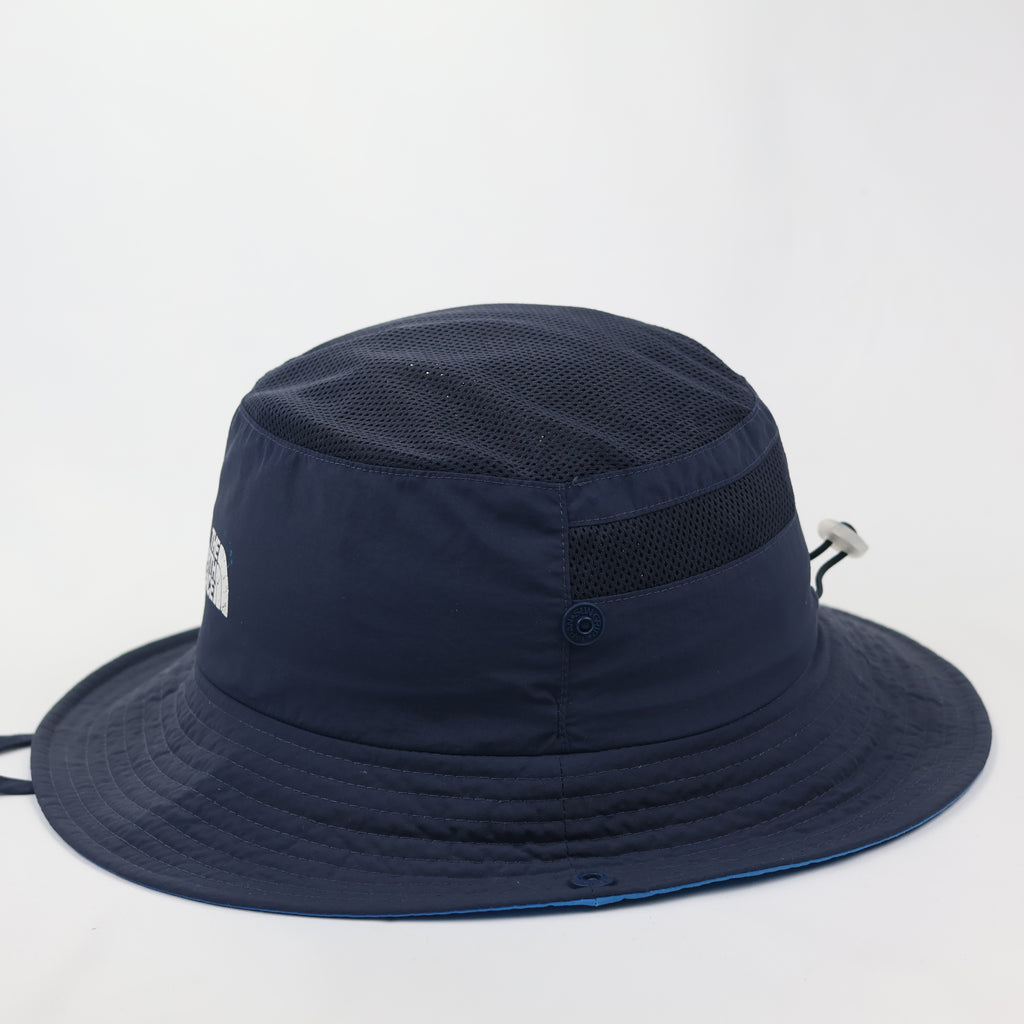 TNF Technical Navy Bucket Thrifted Hat - Breathable Mesh Crown Hiking Cap