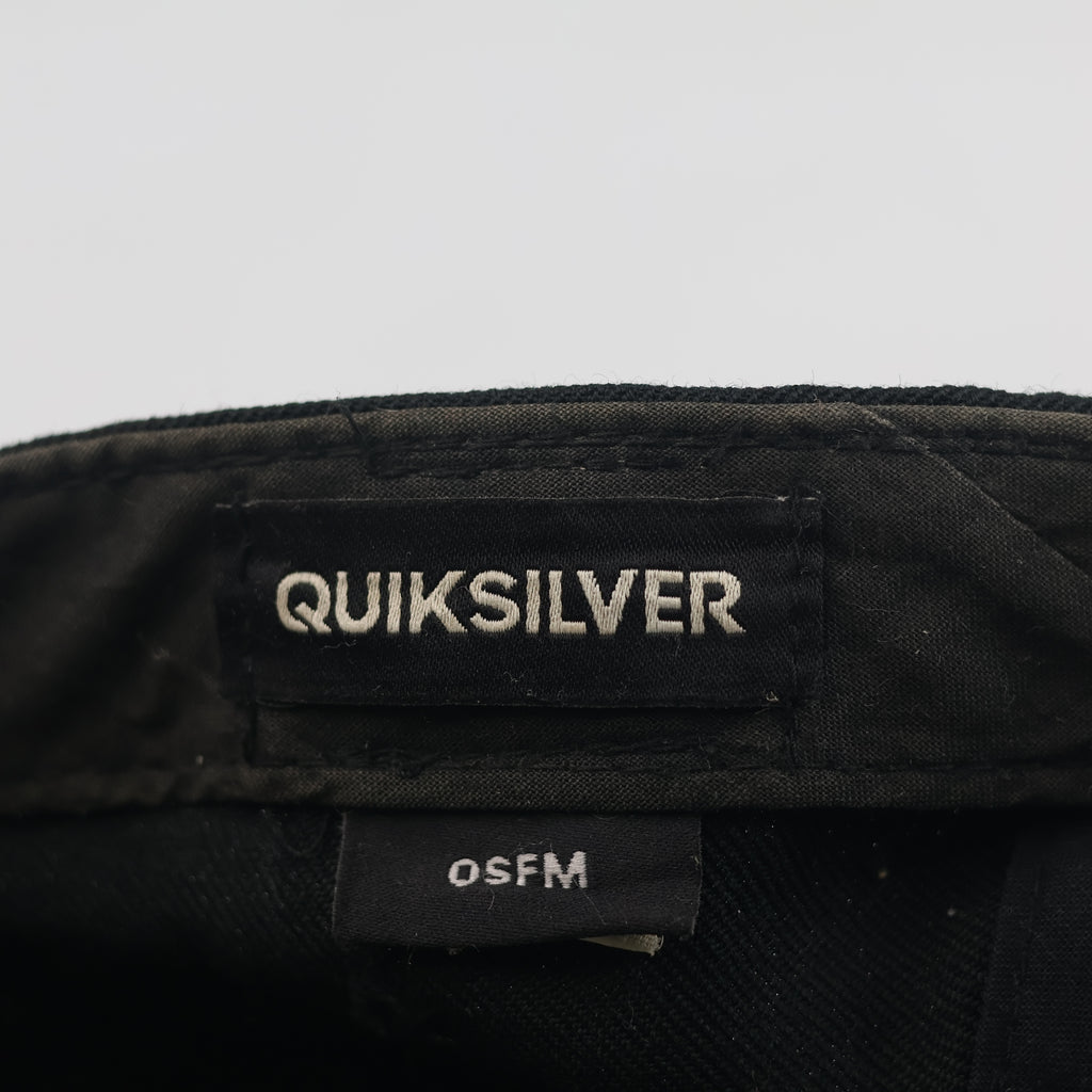 Thrifted Quiksilver The Classics Yupoong Black 5-Panel Cap (Size 57–59 cm) | 11015