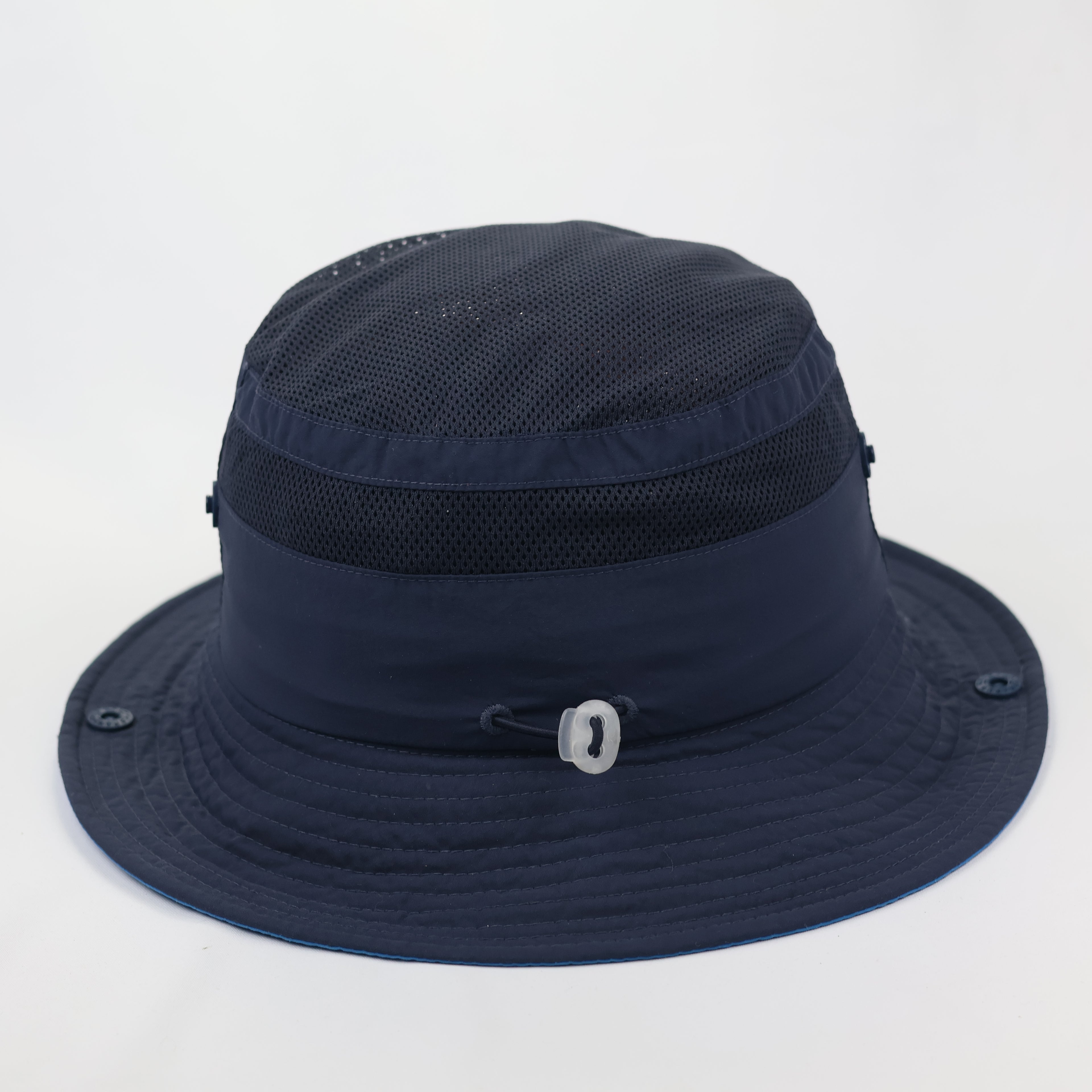TNF Technical Navy Bucket Thrifted Hat - Breathable Mesh Crown Hiking Cap