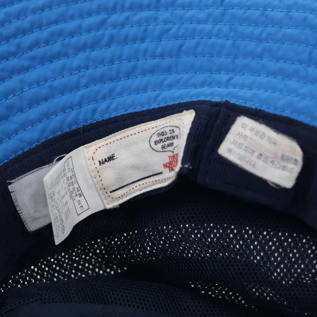 TNF Technical Navy Bucket Thrifted Hat - Breathable Mesh Crown Hiking Cap