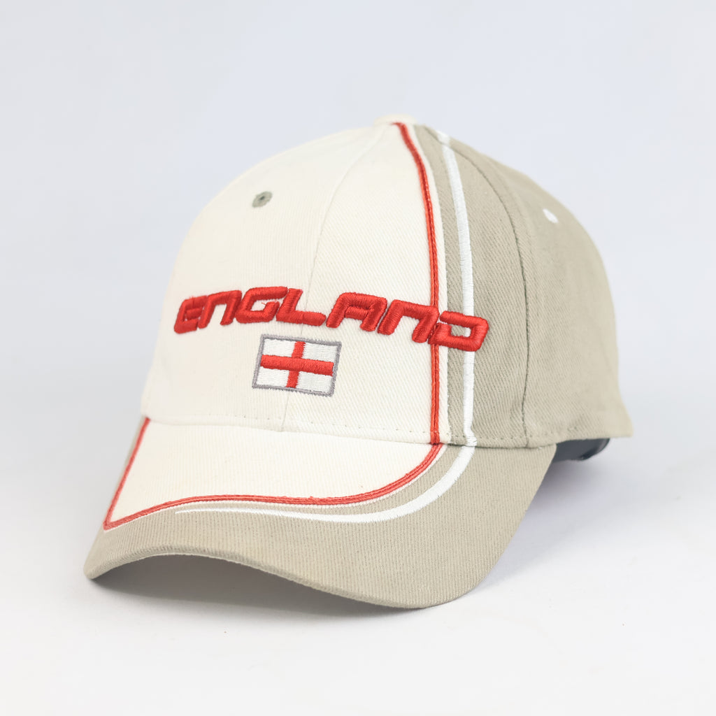 Thrifted HAD Cap England Embroidered Two-Tone Strapback Hat (Size 57–59 cm) | 11017
