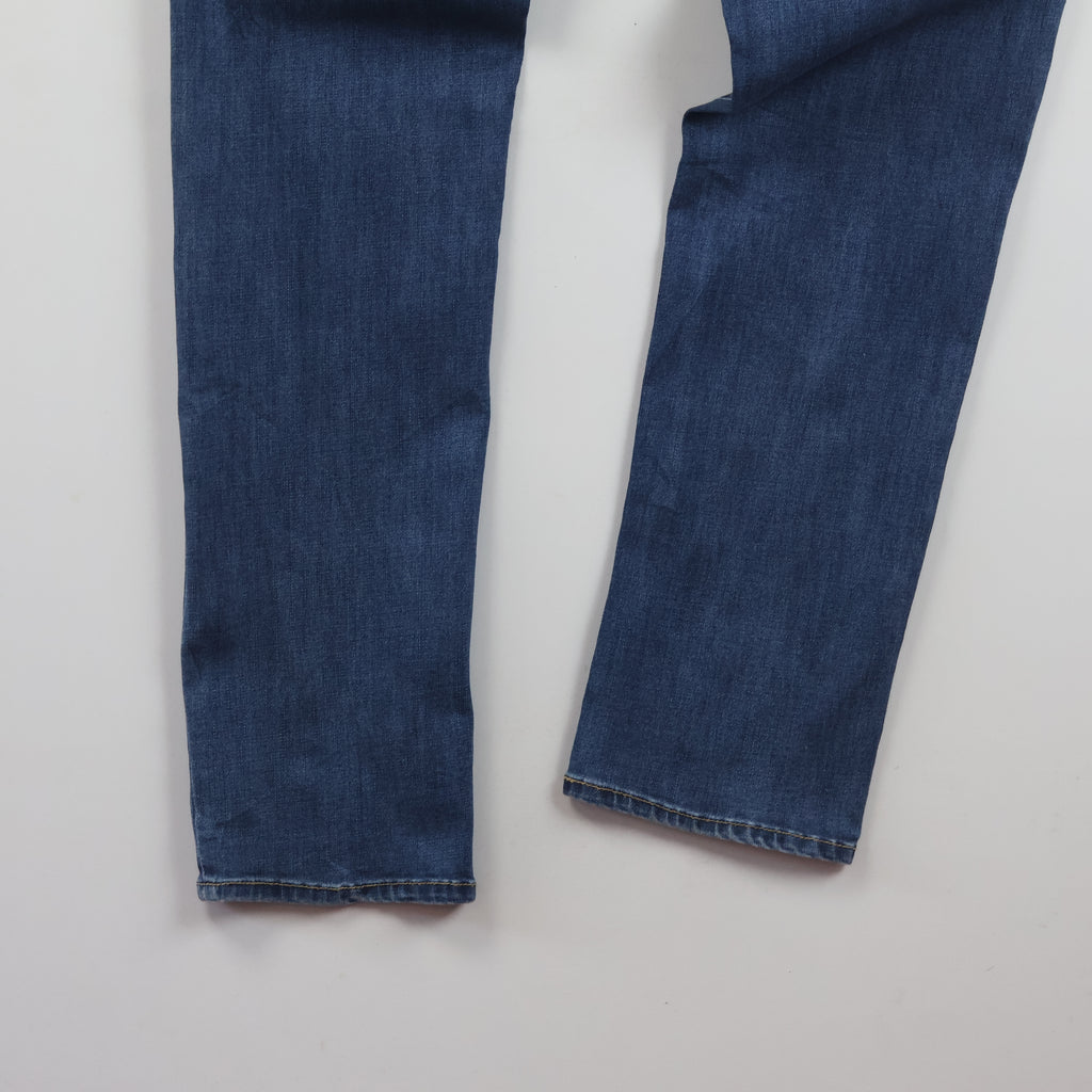 Thrifted NIX Est1994 Blue Denim Straight Jeans Waist:31-33/ J1103