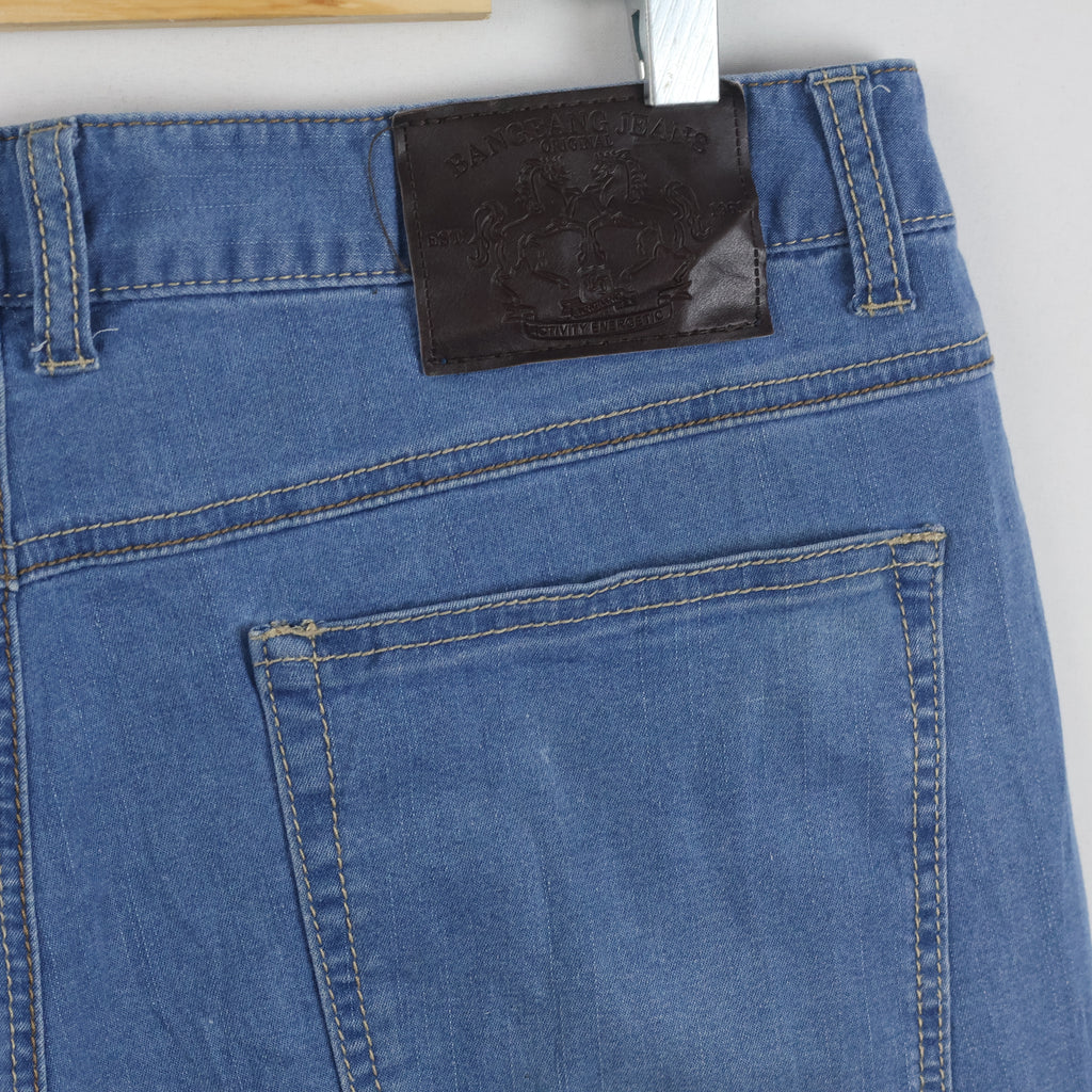 Thrifted Bangbang Jeans Est. 1961 Light Wash Straight Jeans Waist:36/ J1105