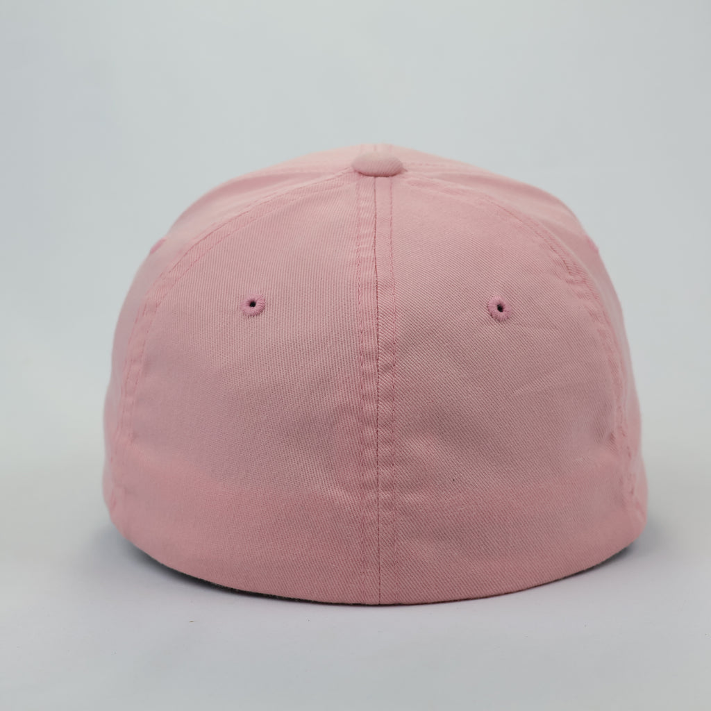 Cute Tuxedo Cat Heart Embroidery Pink Cap - Size S-M (56-57cm)