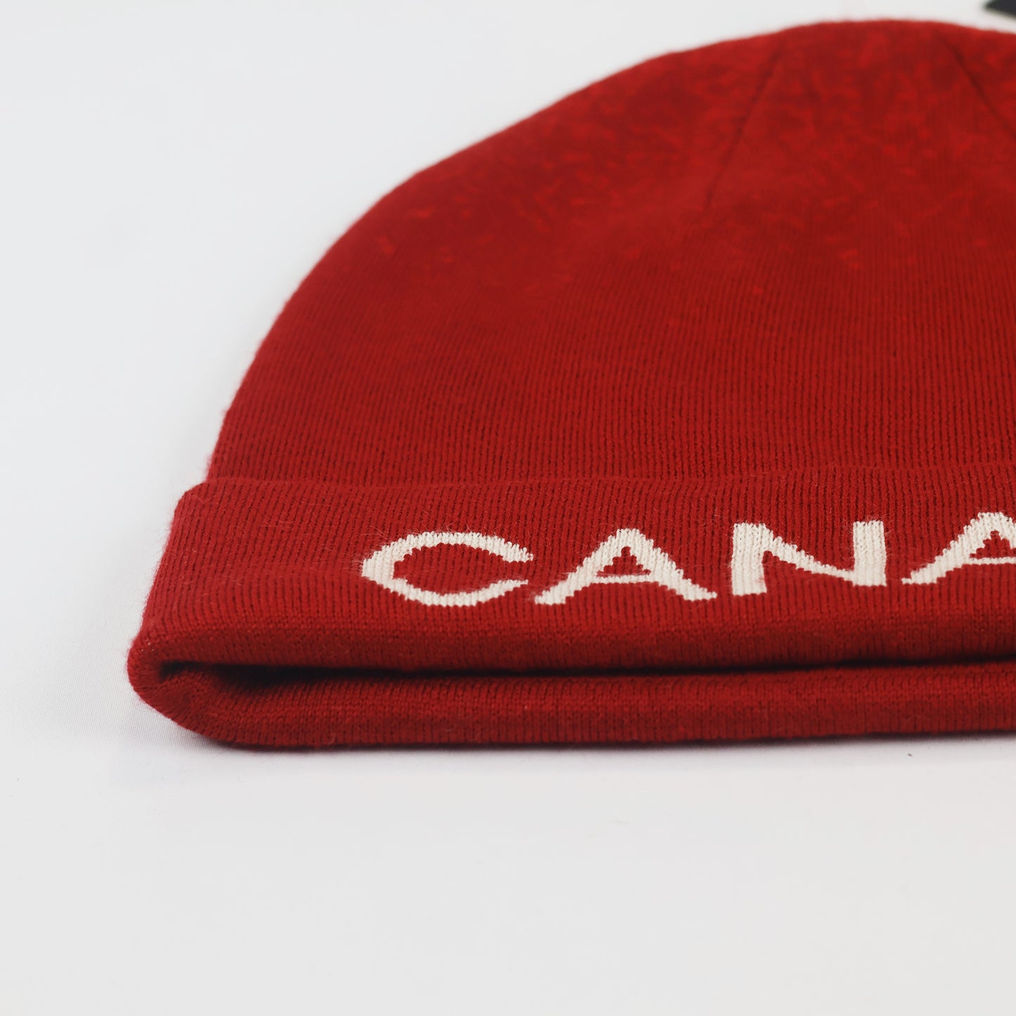 Premium XL CANADA Thrifted Winter Hat - Fits Large Sizes & Thick Hair