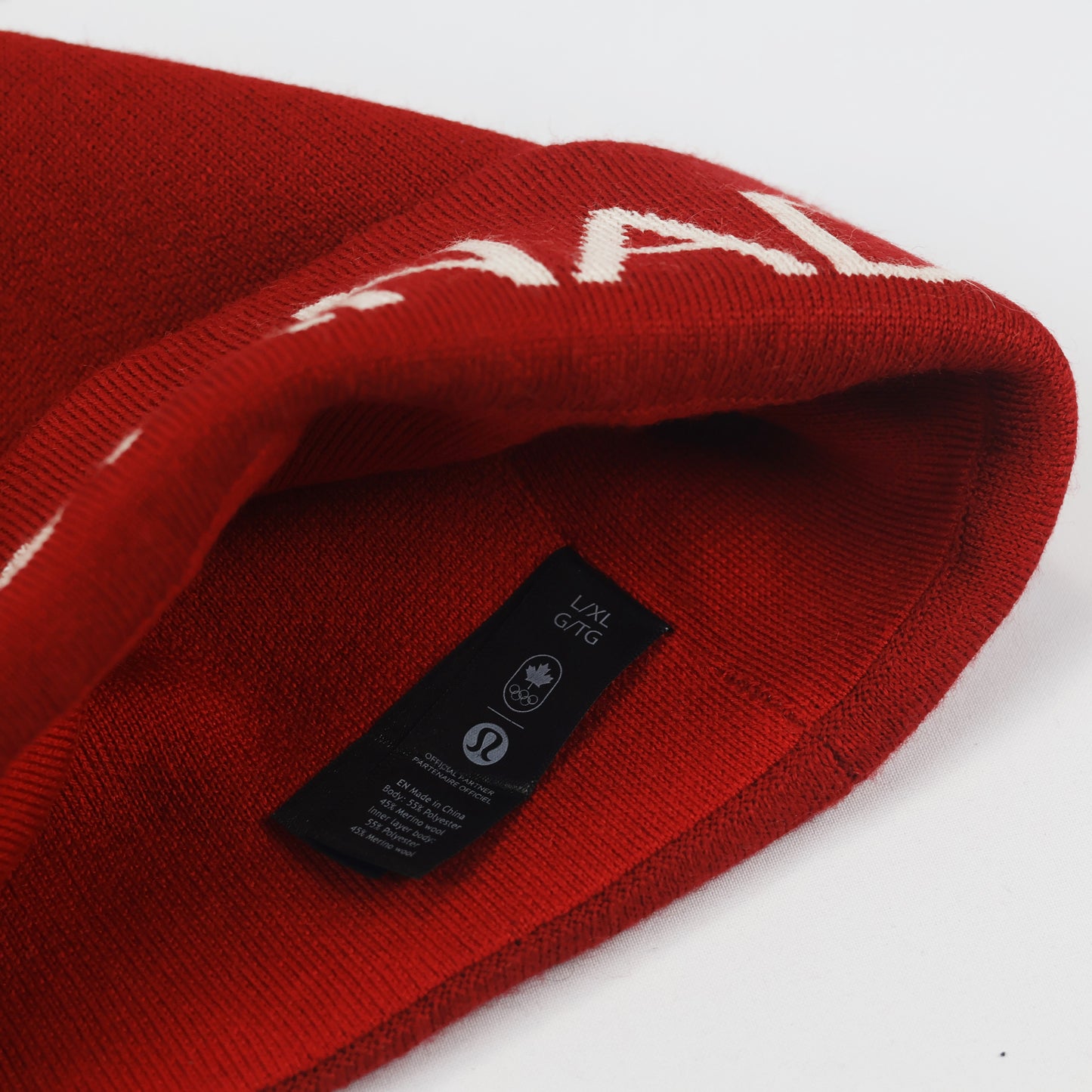 Premium XL CANADA Thrifted Winter Hat - Fits Large Sizes & Thick Hair