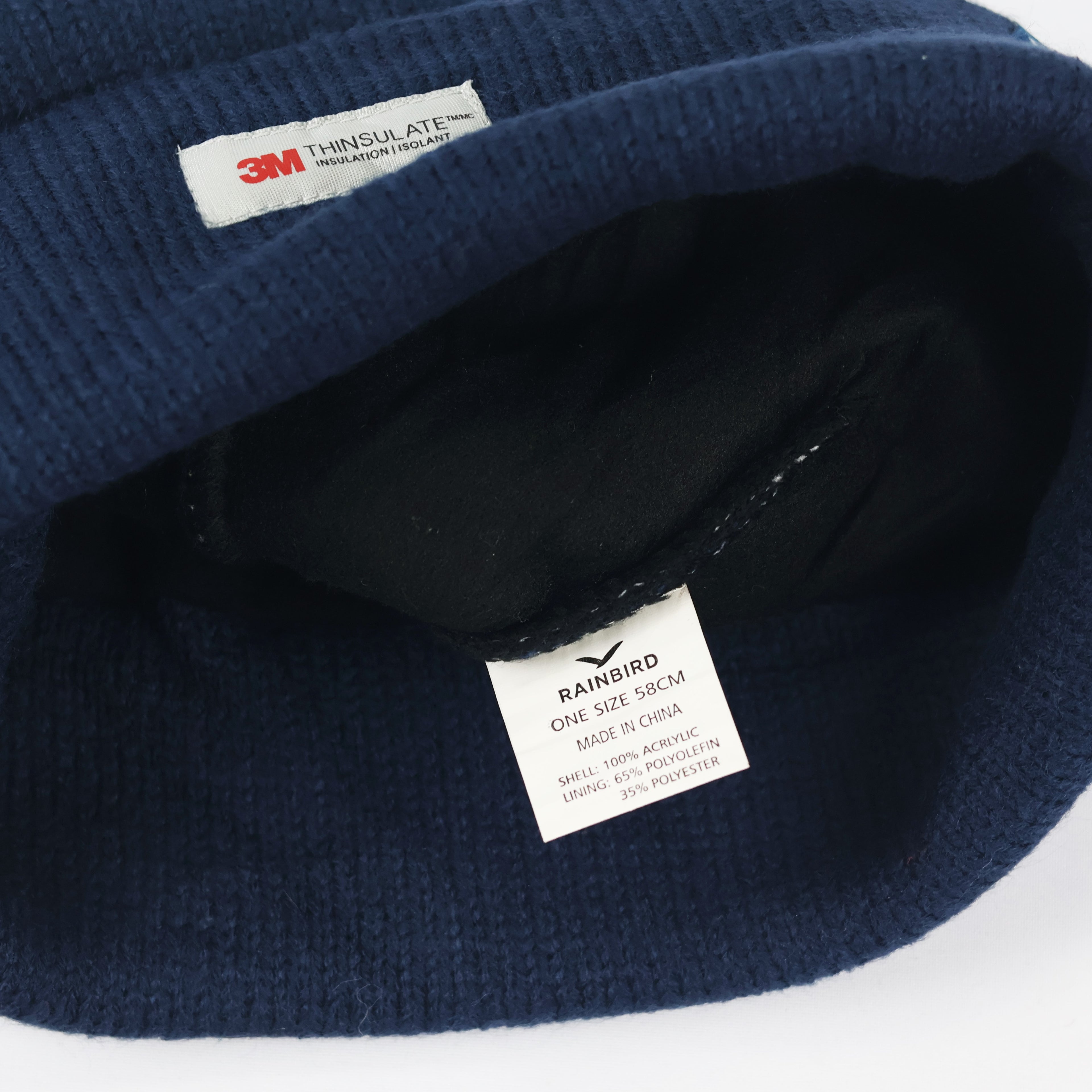 RAINBIRD Blue Winter Thrifted Cap with 3M Technology - High Performance Warmth