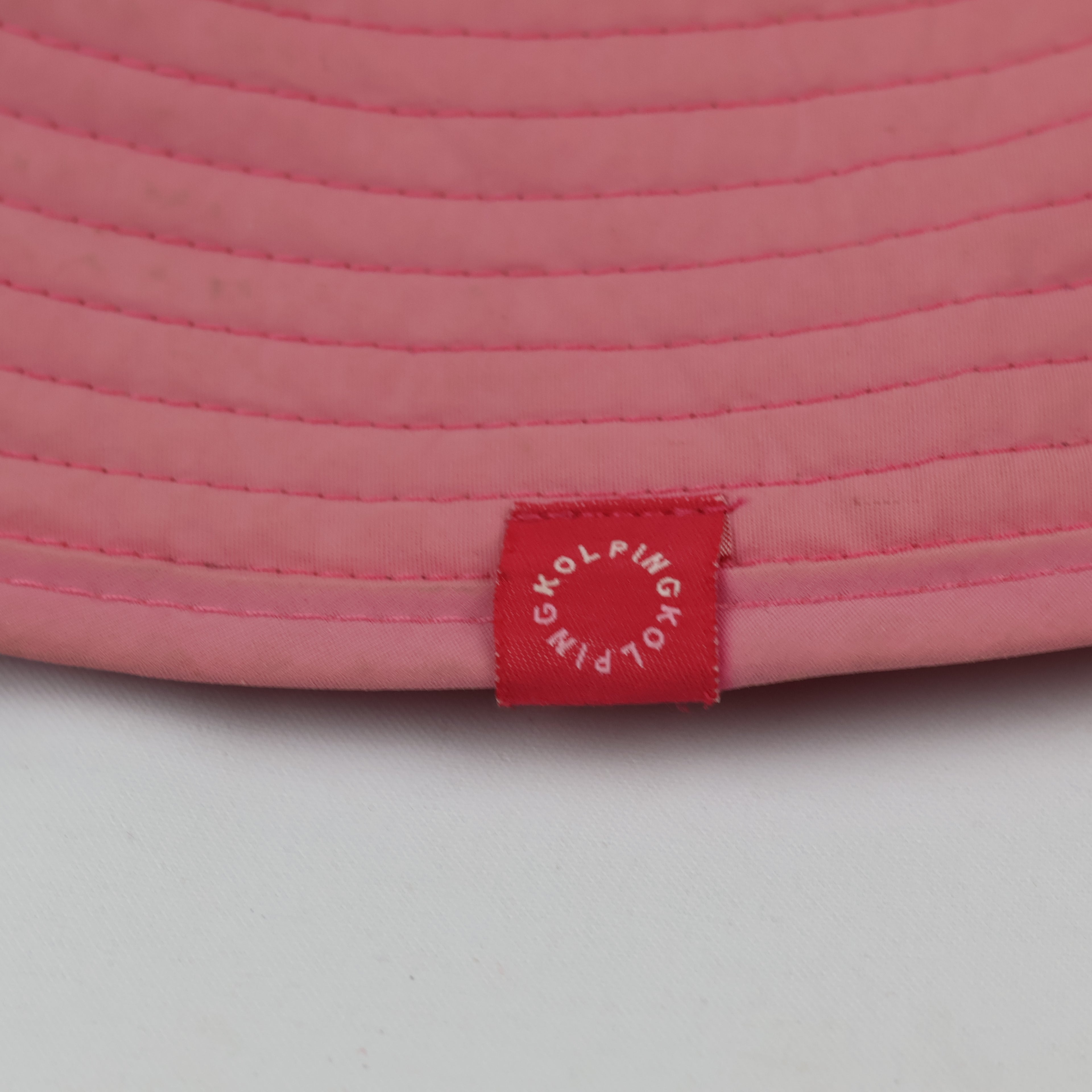 Vintage Outdoor World Mesh Boonie Thrifted Hat - Breathable Hiking Sun Cap - Tan