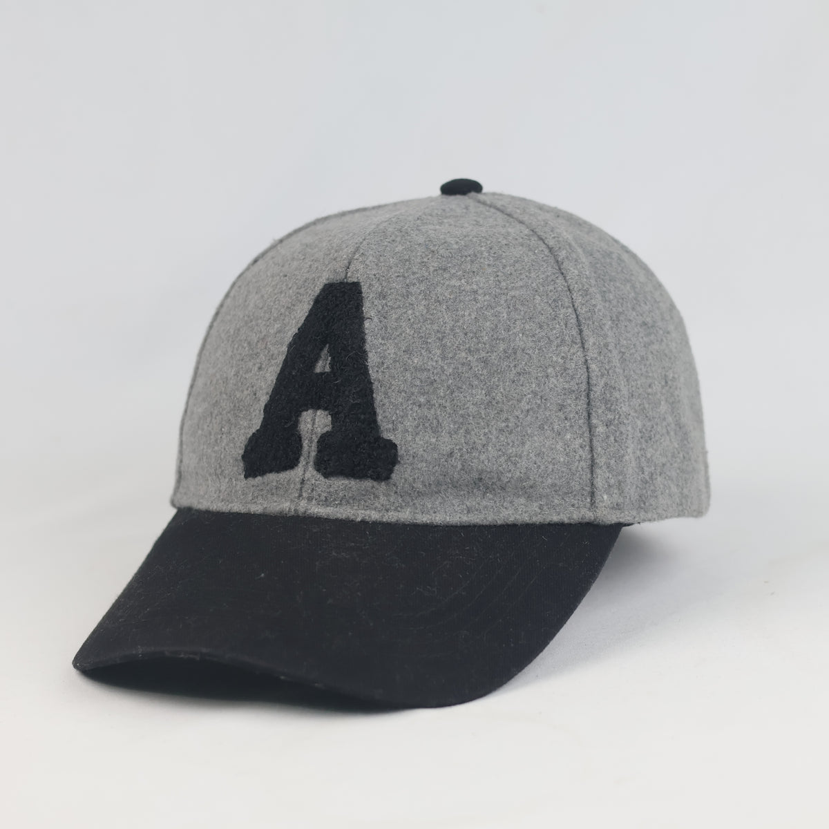 Thrifted Atmosphere Letter "A" Snapback Winter Baseball Cap Size 56-57cm | 11023
