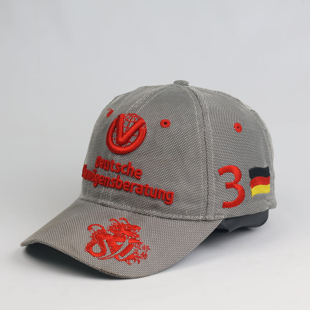 Thrifted Rare Vintage Michael Schumacher Deutsche Vermögensberatung German Flag F1 Cap