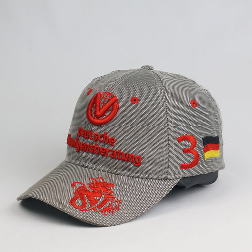 Thrifted Rare Vintage Michael Schumacher Deutsche Vermögensberatung German Flag F1 Cap