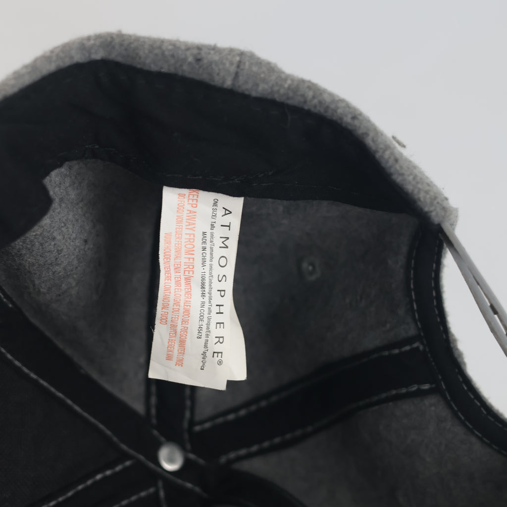 Thrifted Atmosphere Letter "A" Snapback Winter Baseball Cap Size 56-57cm | 11023