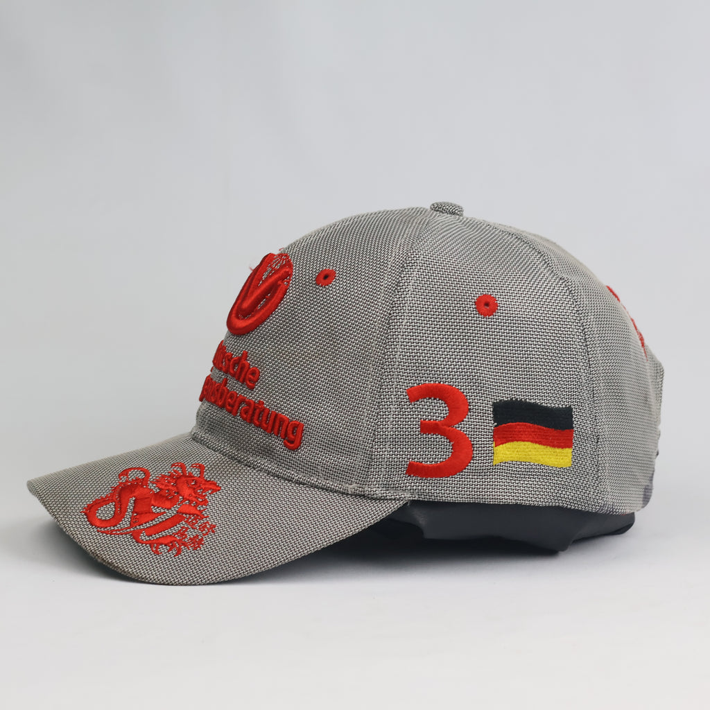 Thrifted Rare Vintage Michael Schumacher Deutsche Vermögensberatung German Flag F1 Cap