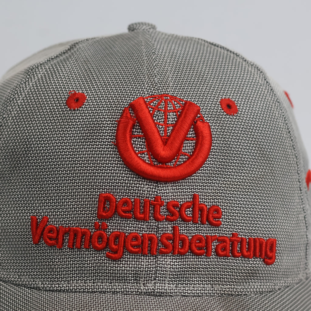 Thrifted Rare Vintage Michael Schumacher Deutsche Vermögensberatung German Flag F1 Cap
