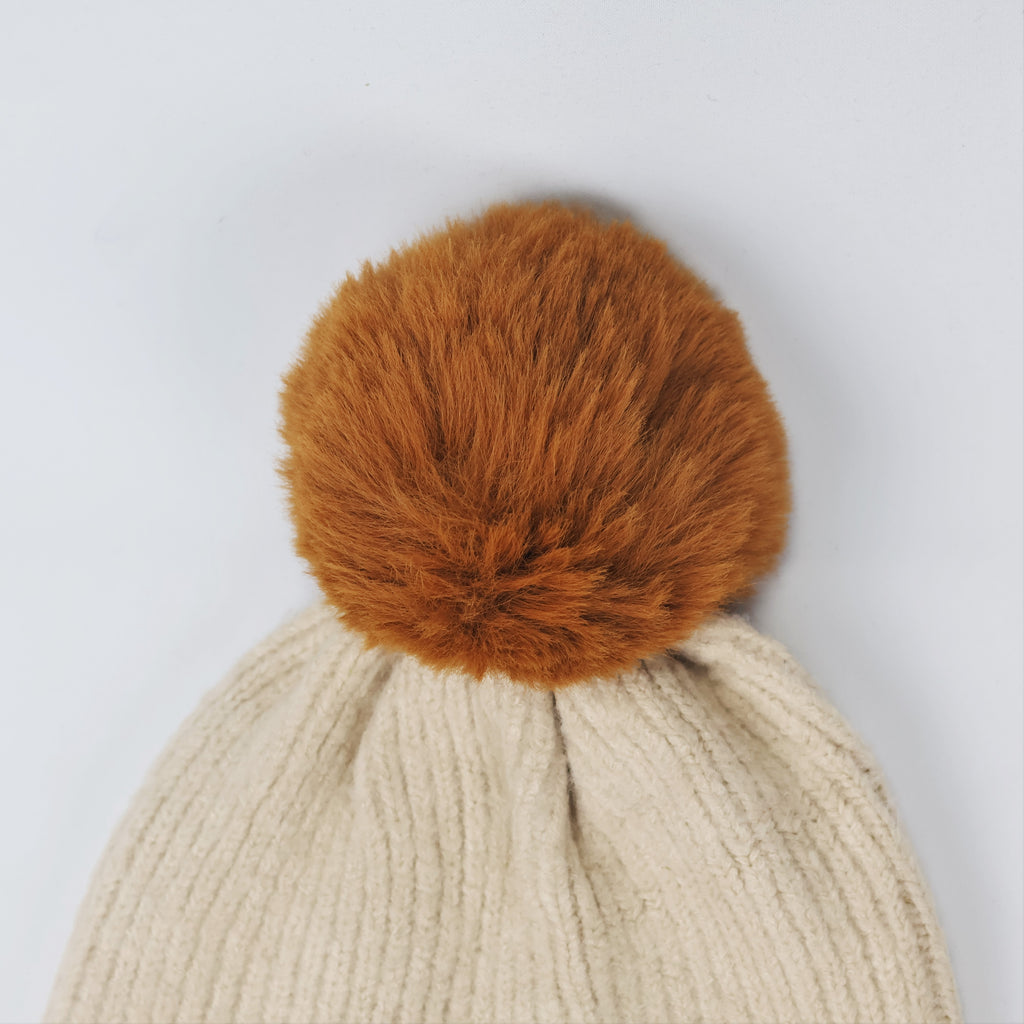 Authentic Reserved Poland Knit Thrifted Cap - European High Street Fashion