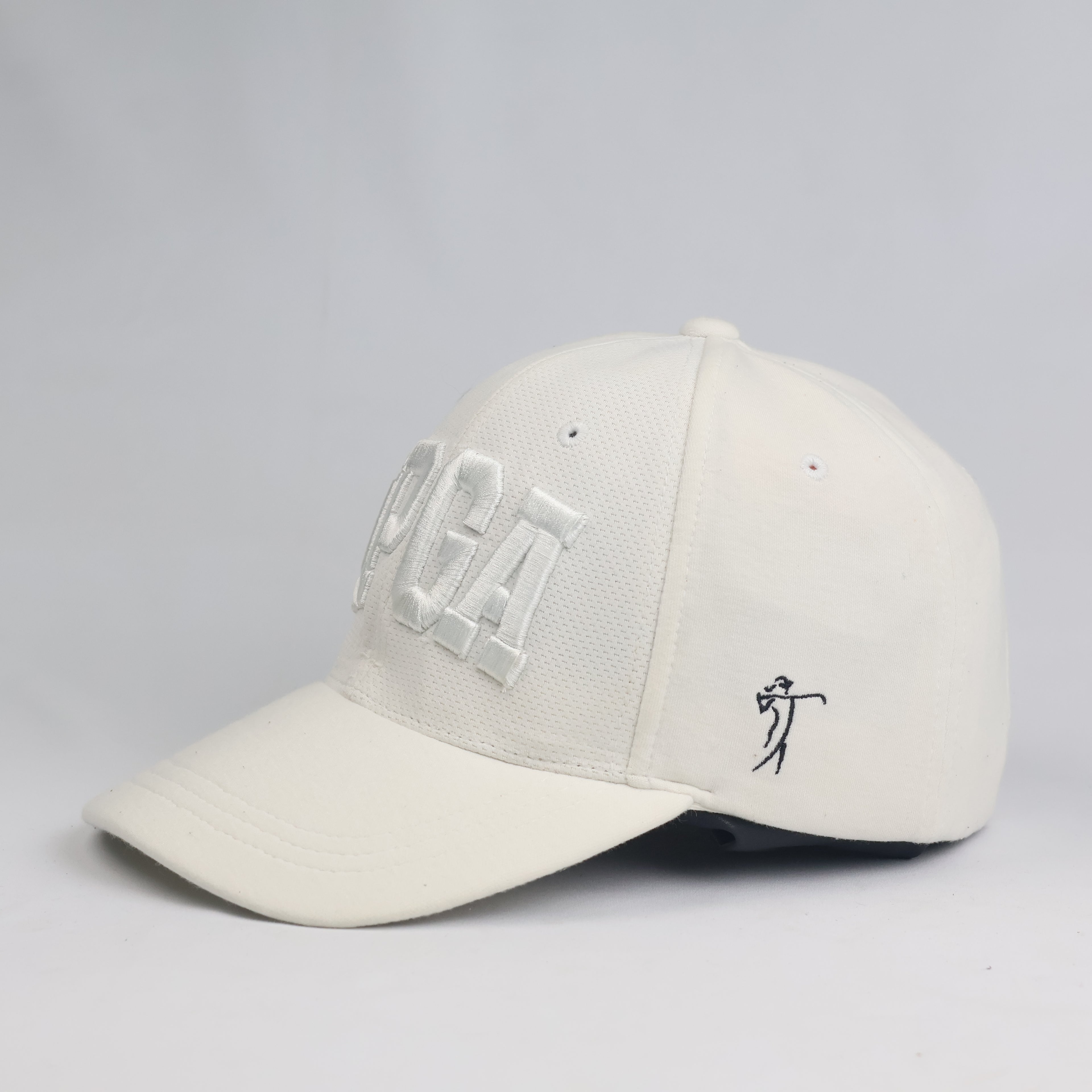 LPGA Official Golfwear White Performance Mesh Strapback Cap