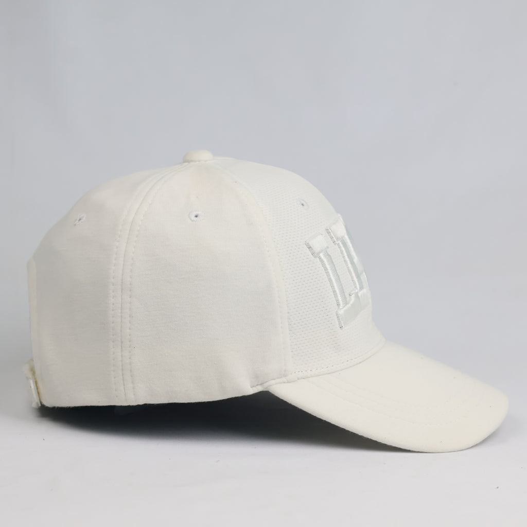 LPGA Official Golfwear White Performance Mesh Strapback Cap
