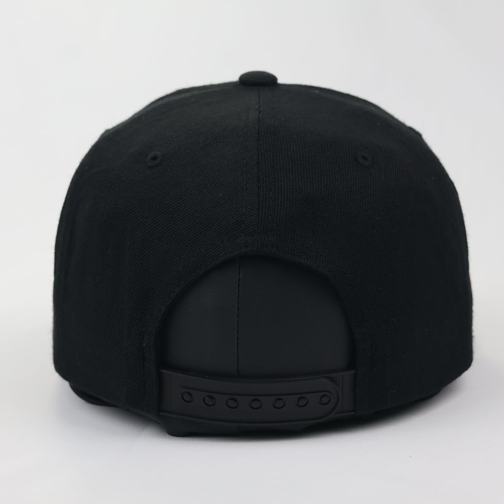 Vintage Stüssy x Yupoong "Year of the Snake" 2013 Thrifted Snapback – Black