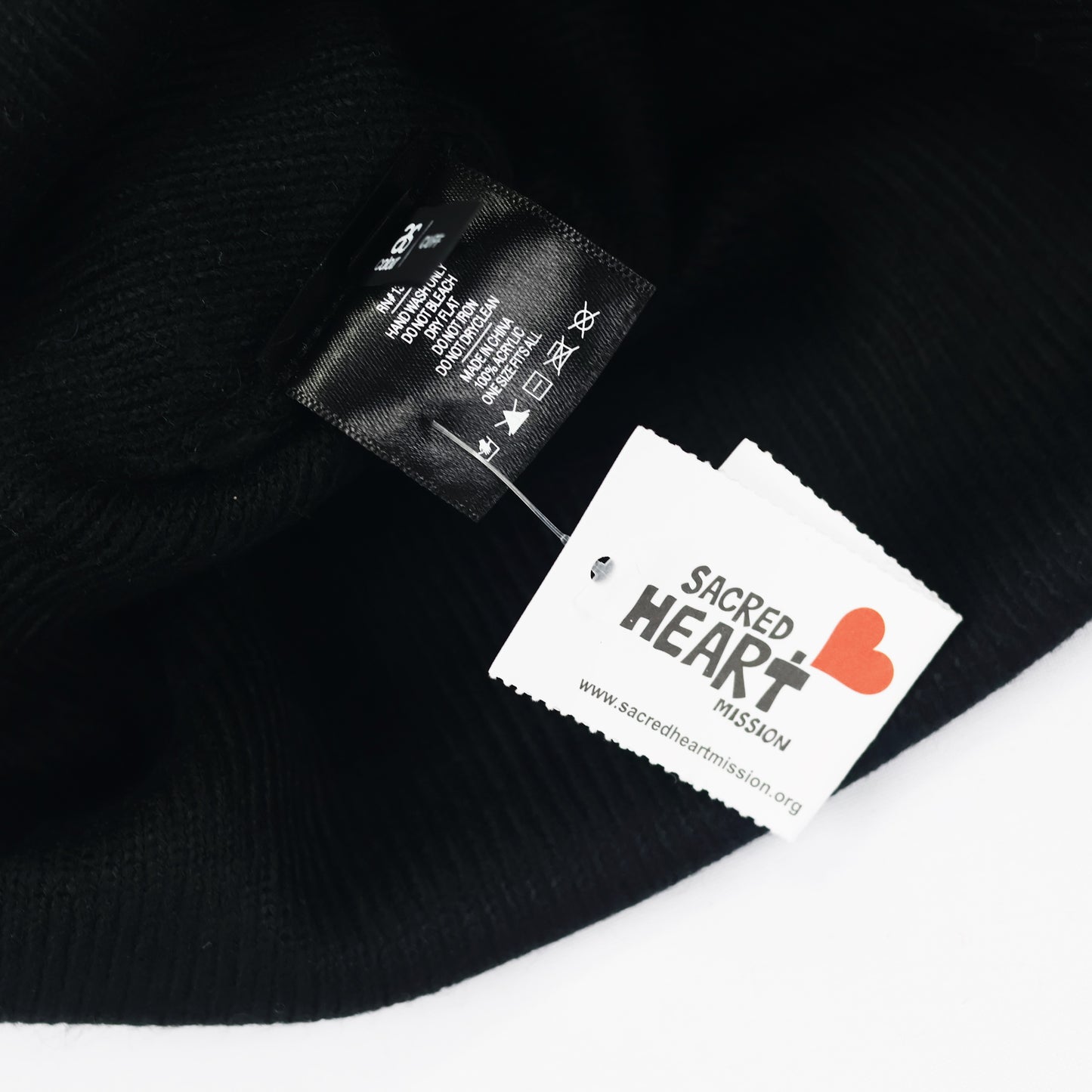 Adult Black Knit Thrifted Cap - "Your Creative" Slogan (Streetwear Style)