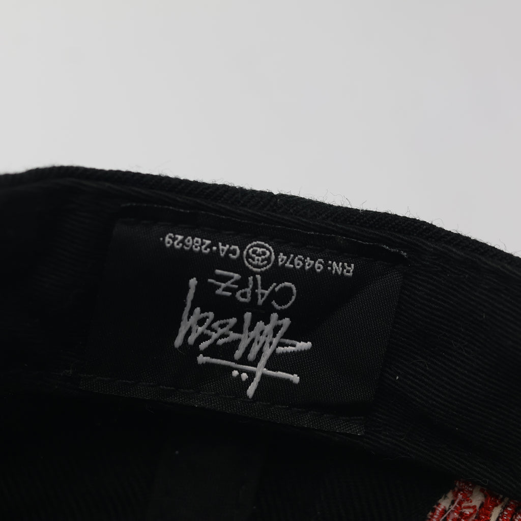 Vintage Stüssy x Yupoong "Year of the Snake" 2013 Thrifted Snapback – Black