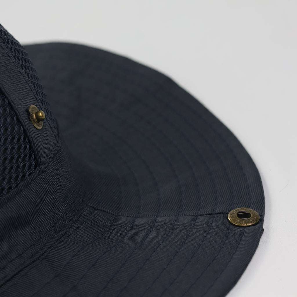 Thrifted Outdoor Safari Sun Hat | Navy Blue | Size 57cm