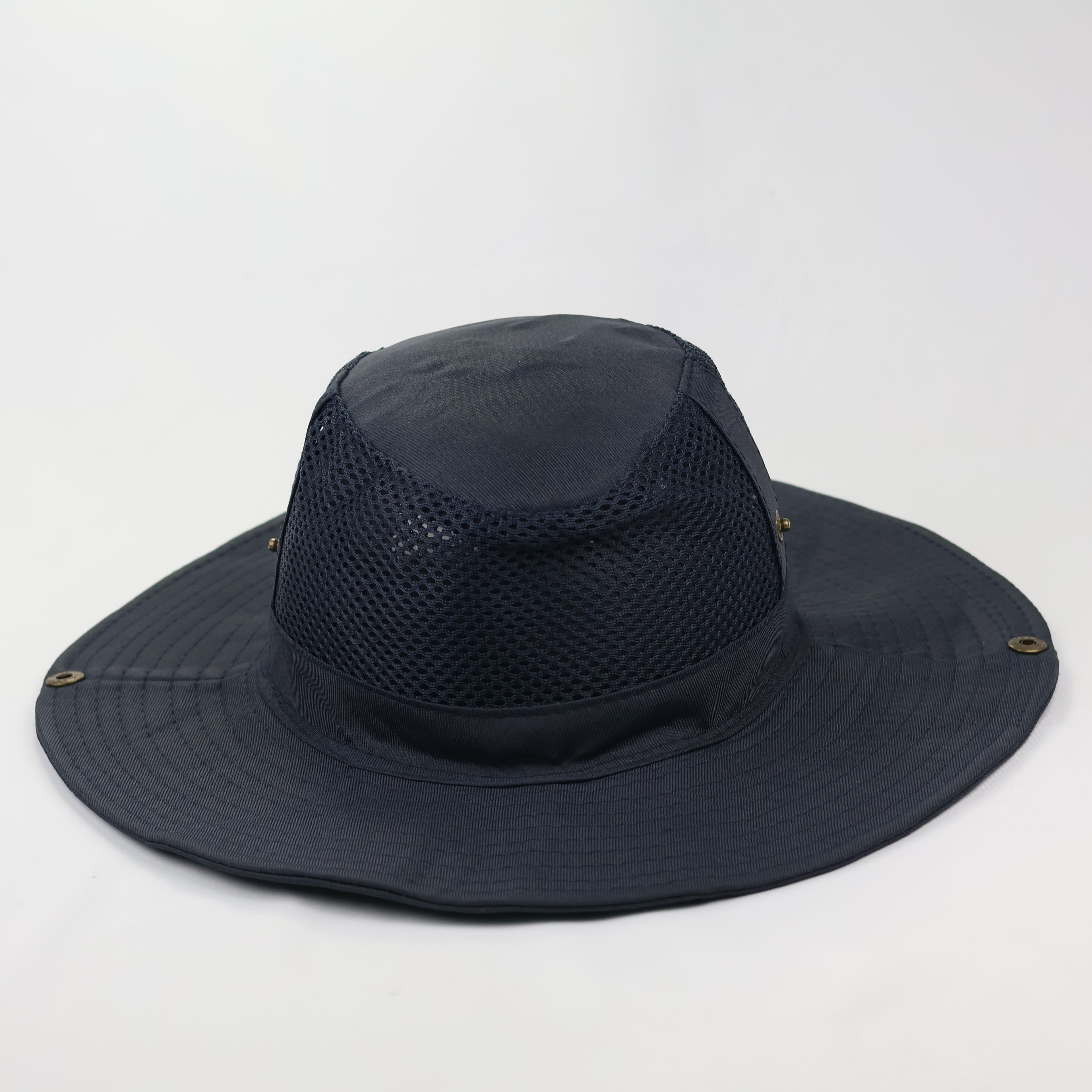 Thrifted Outdoor Safari Sun Hat | Navy Blue | Size 57cm