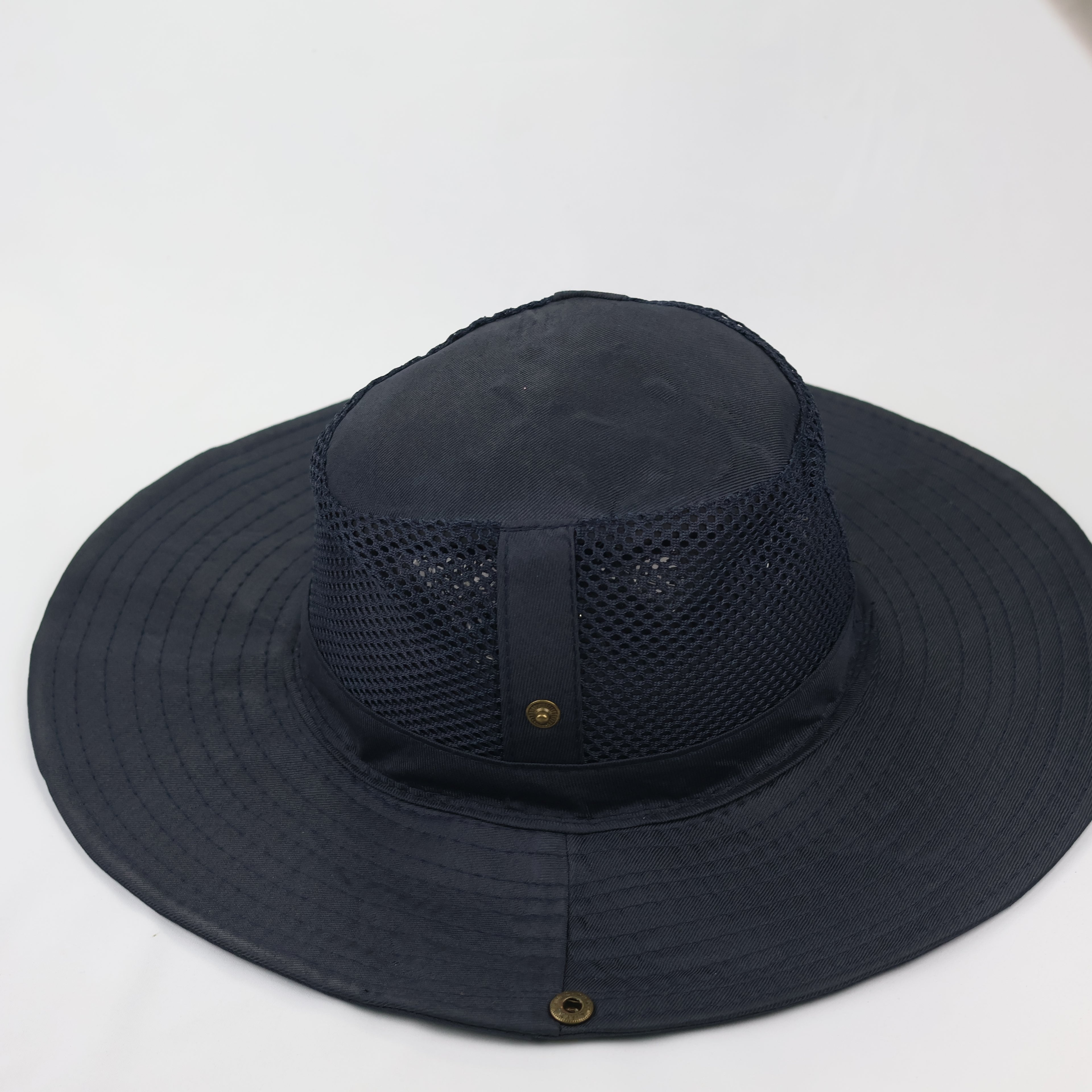 Thrifted Outdoor Safari Sun Hat | Navy Blue | Size 57cm