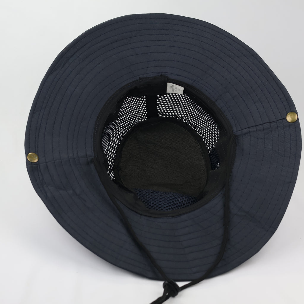 Thrifted Outdoor Safari Sun Hat | Navy Blue | Size 57cm