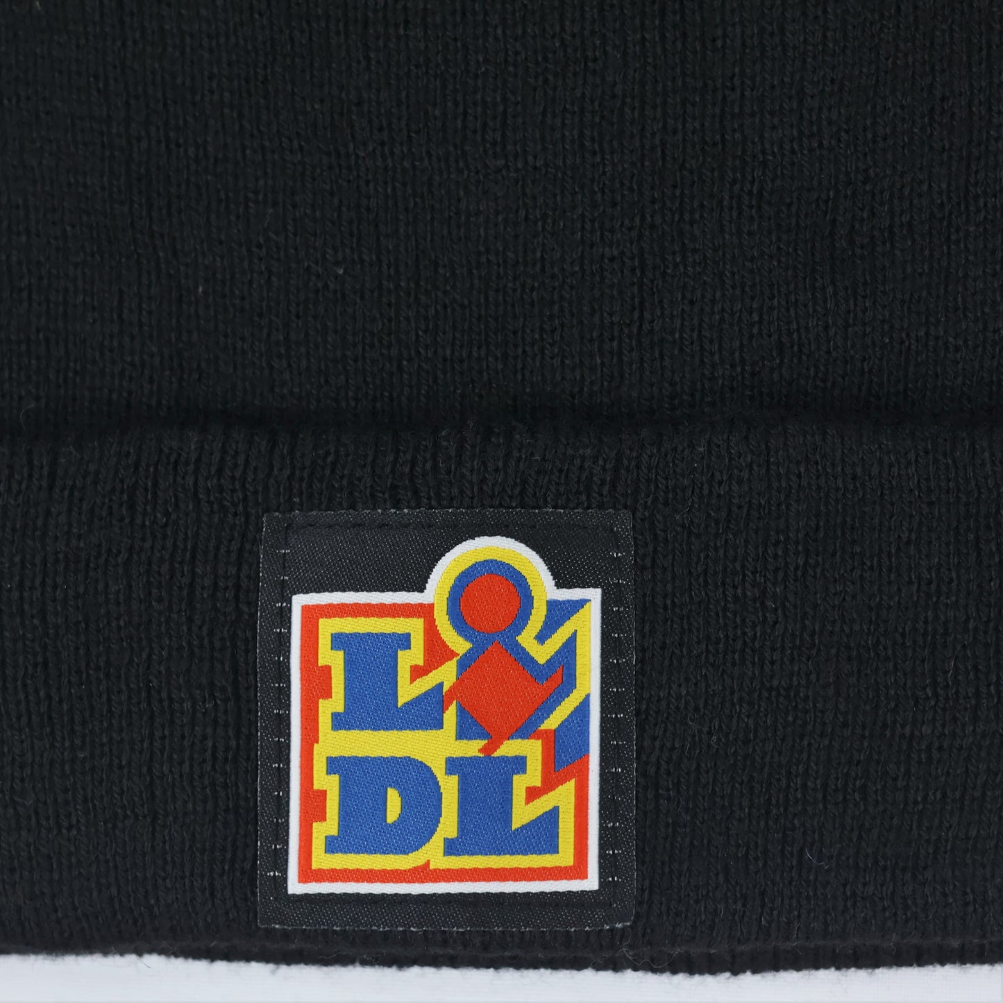 Classic Black Pom-Pom Thrifted Beanie - Cute & Cozy Winter Hat