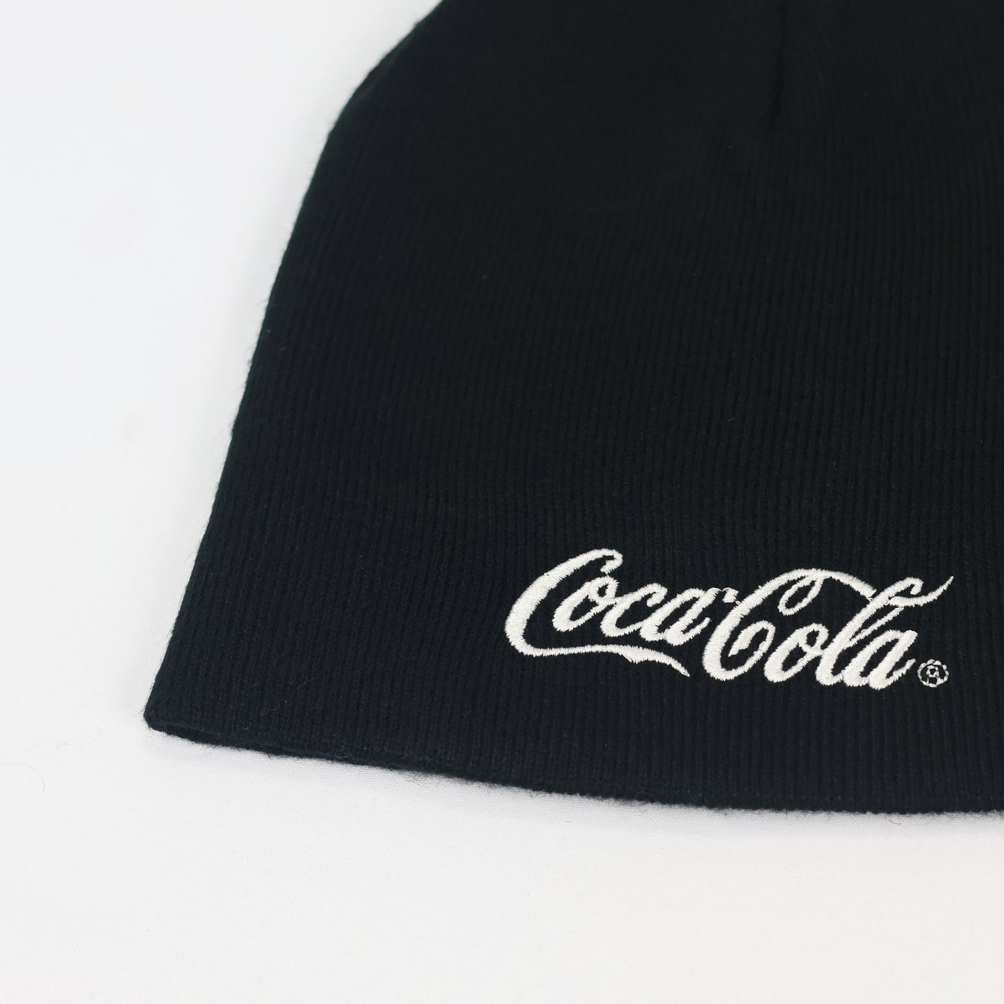 Vintage Style Coca-Cola Thrifted Beanie - Warm & Soft Adult Hat