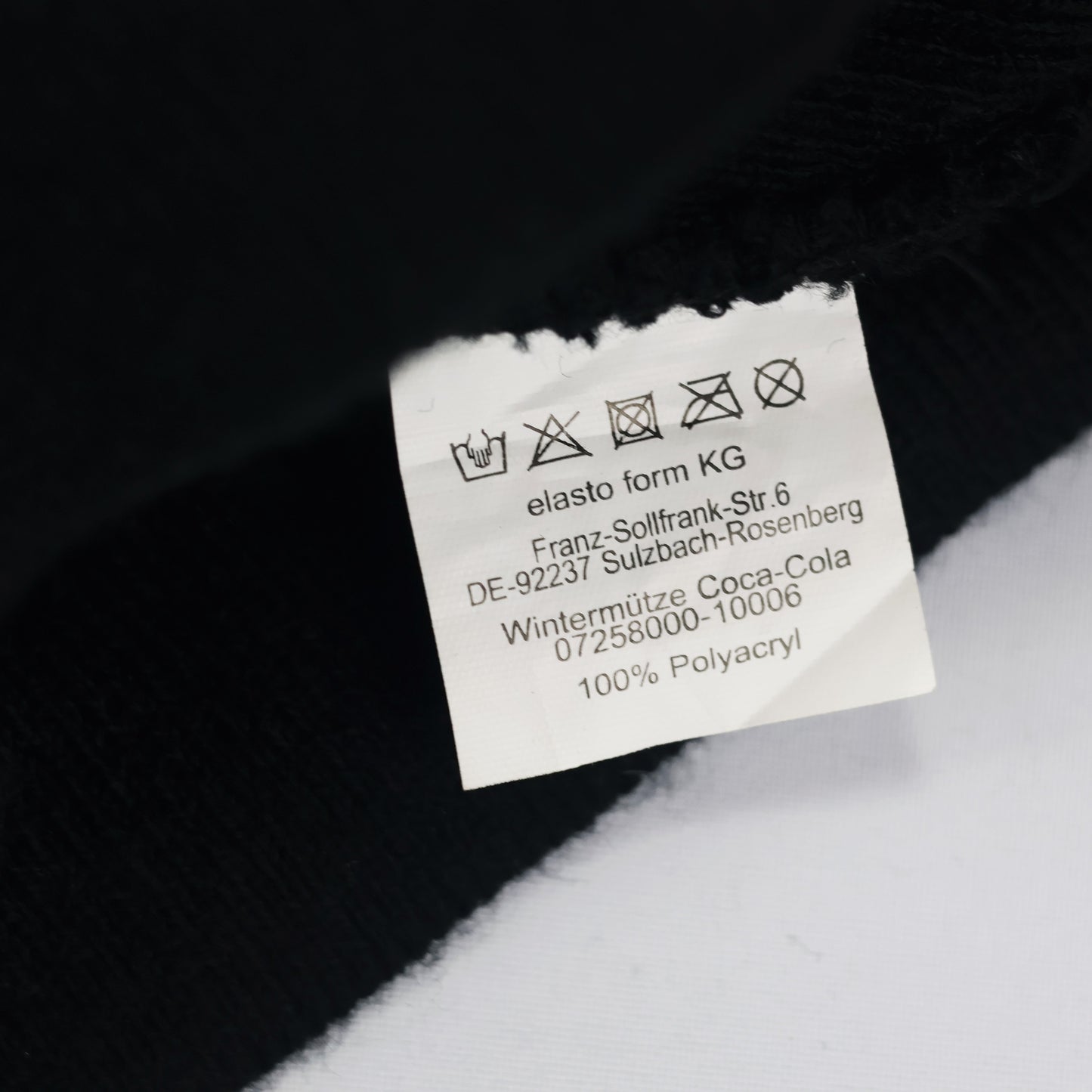 Vintage Style Coca-Cola Thrifted Beanie - Warm & Soft Adult Hat