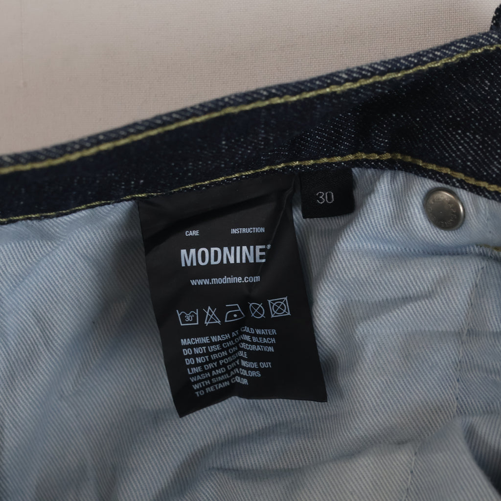 Thrifted MODNINE Dark Wash Straight Leg Denim Pants Waist:31-32/ J1111