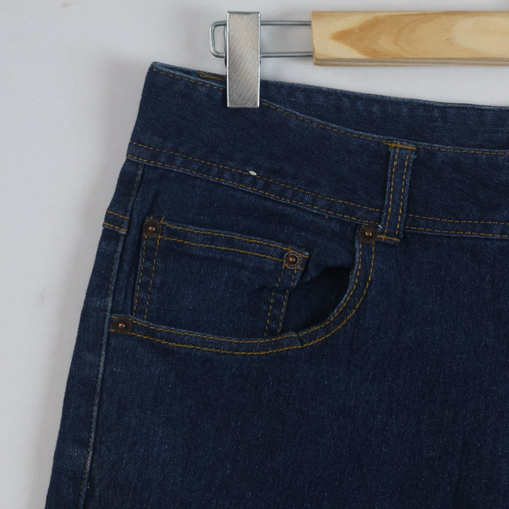 Florence & Fred Dark Wash Straight Leg Denim Pants Waist:32/ J1110