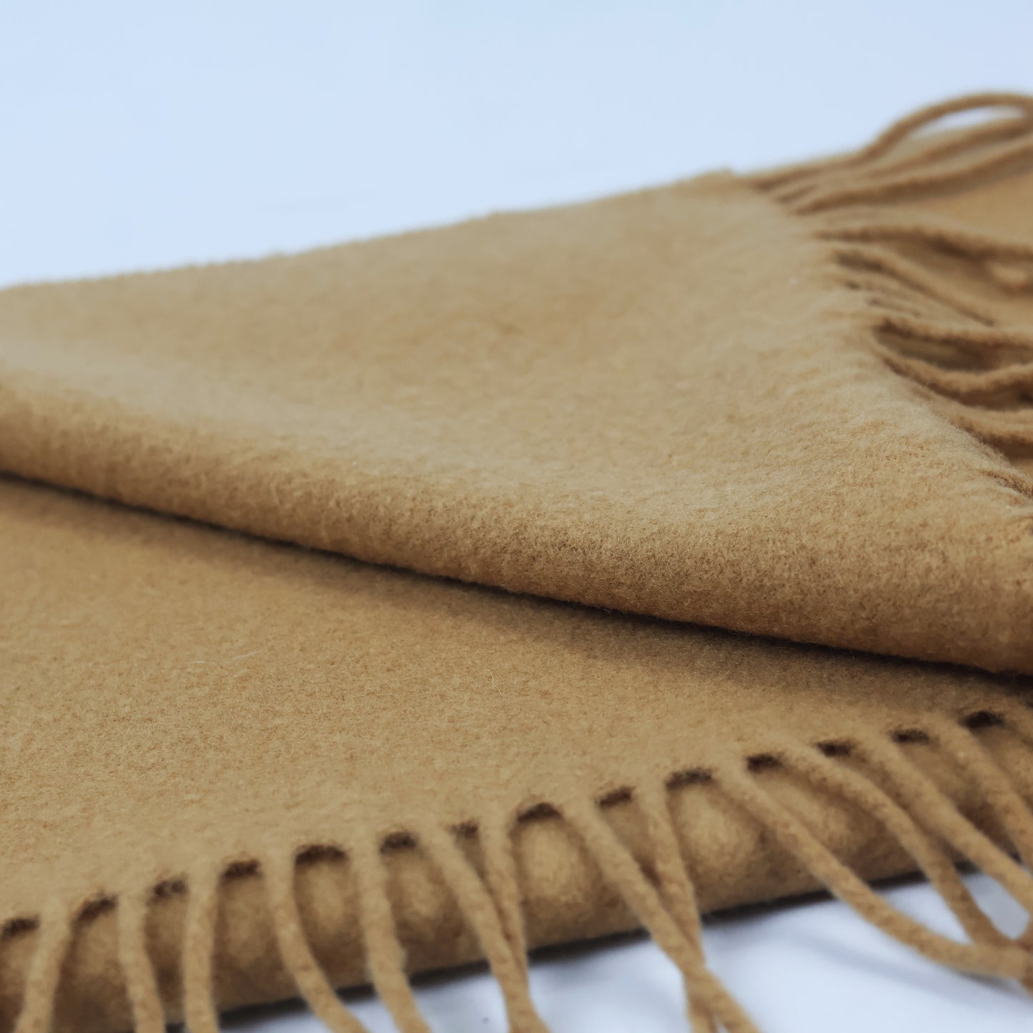 Classic Men's Winter Muffler - Soft Warm Wool Blend Scarf