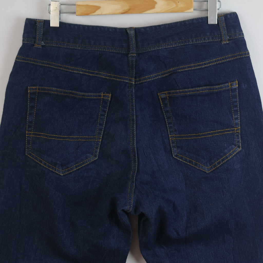 Florence & Fred Dark Wash Straight Leg Denim Pants Waist:32/ J1110