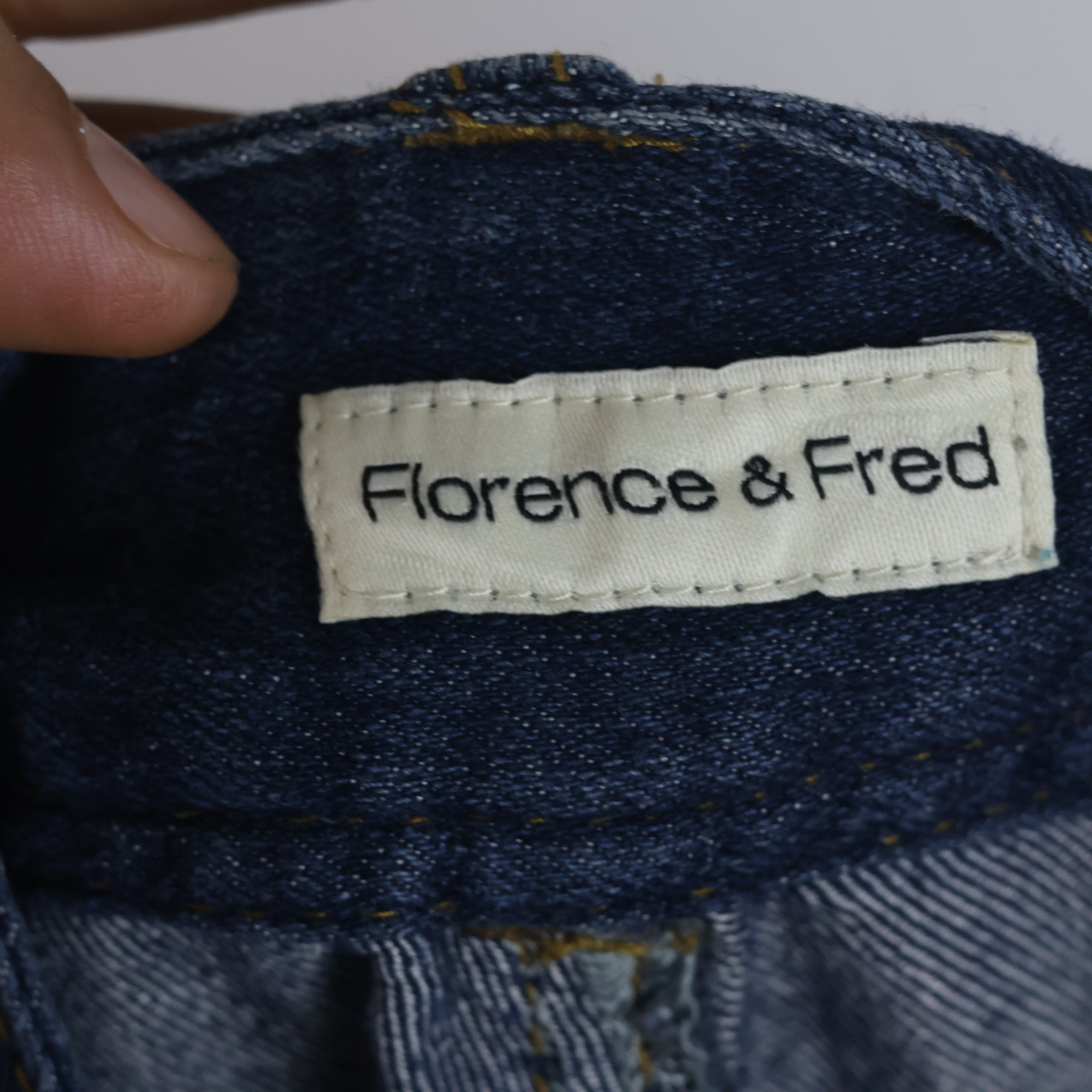 Florence & Fred Dark Wash Straight Leg Denim Pants Waist:32/ J1110