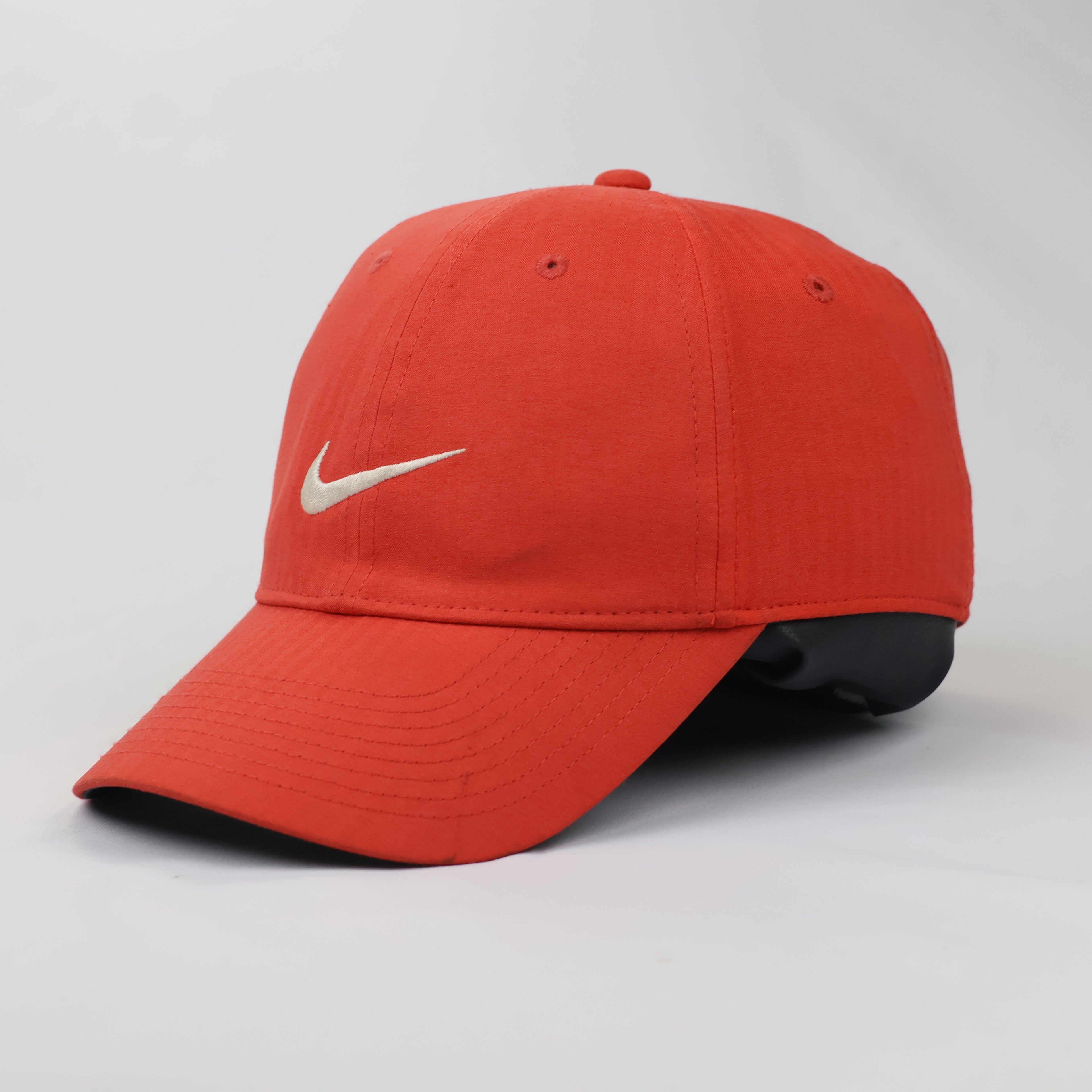 Nike Legacy91 Dri-FIT Cap - Orange Thrifted Red Swoosh Adjustable Hat