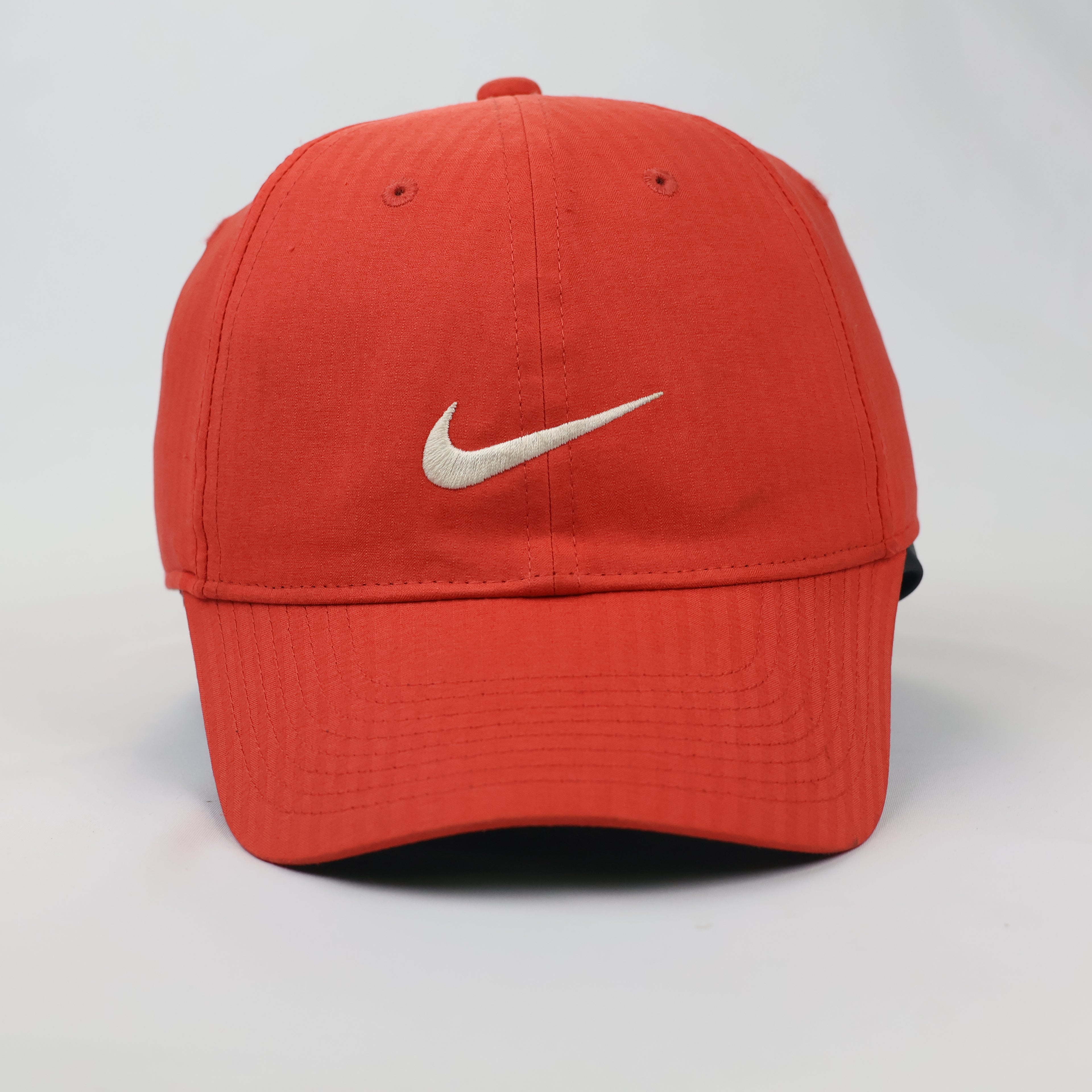 Nike Legacy91 Dri-FIT Cap - Orange Thrifted Red Swoosh Adjustable Hat