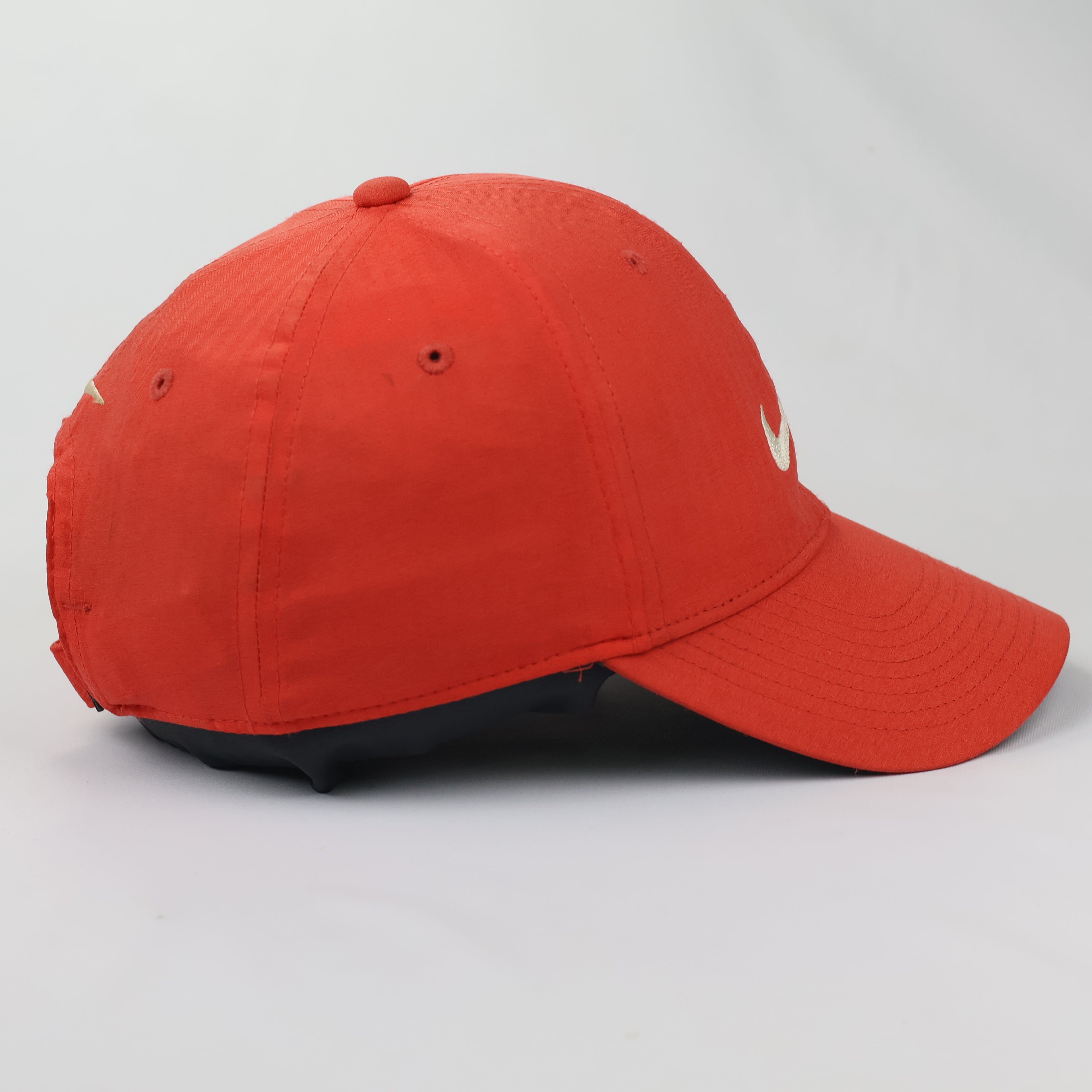 Nike Legacy91 Dri-FIT Cap - Orange Thrifted Red Swoosh Adjustable Hat