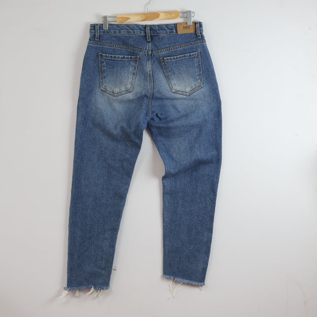 Public & Co. Premium Denim Light Wash Regular Fit Jeans Waist:30-32/ J1108