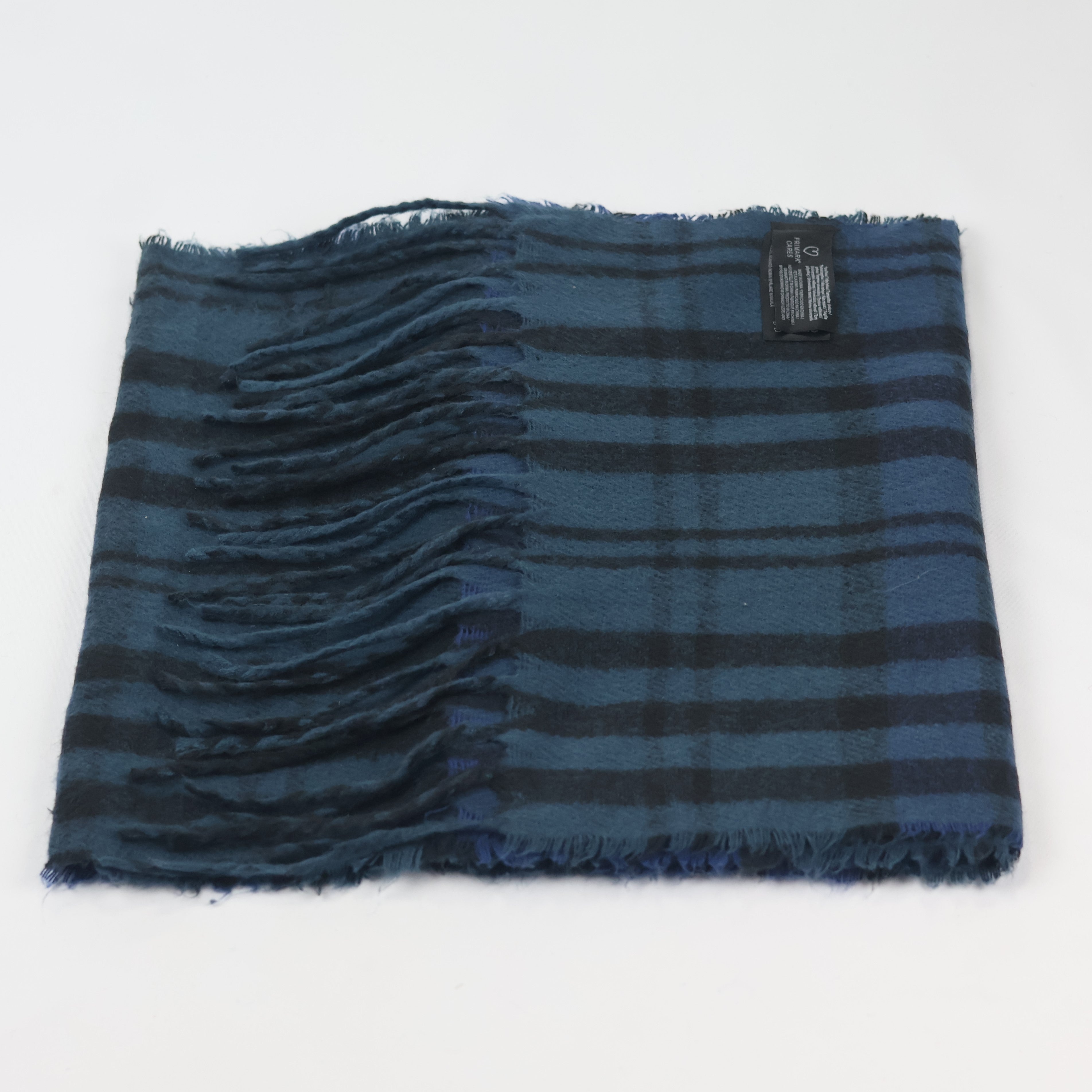 Classic Black & Blue check Neck Warmer - Soft & Warm (Unisex)